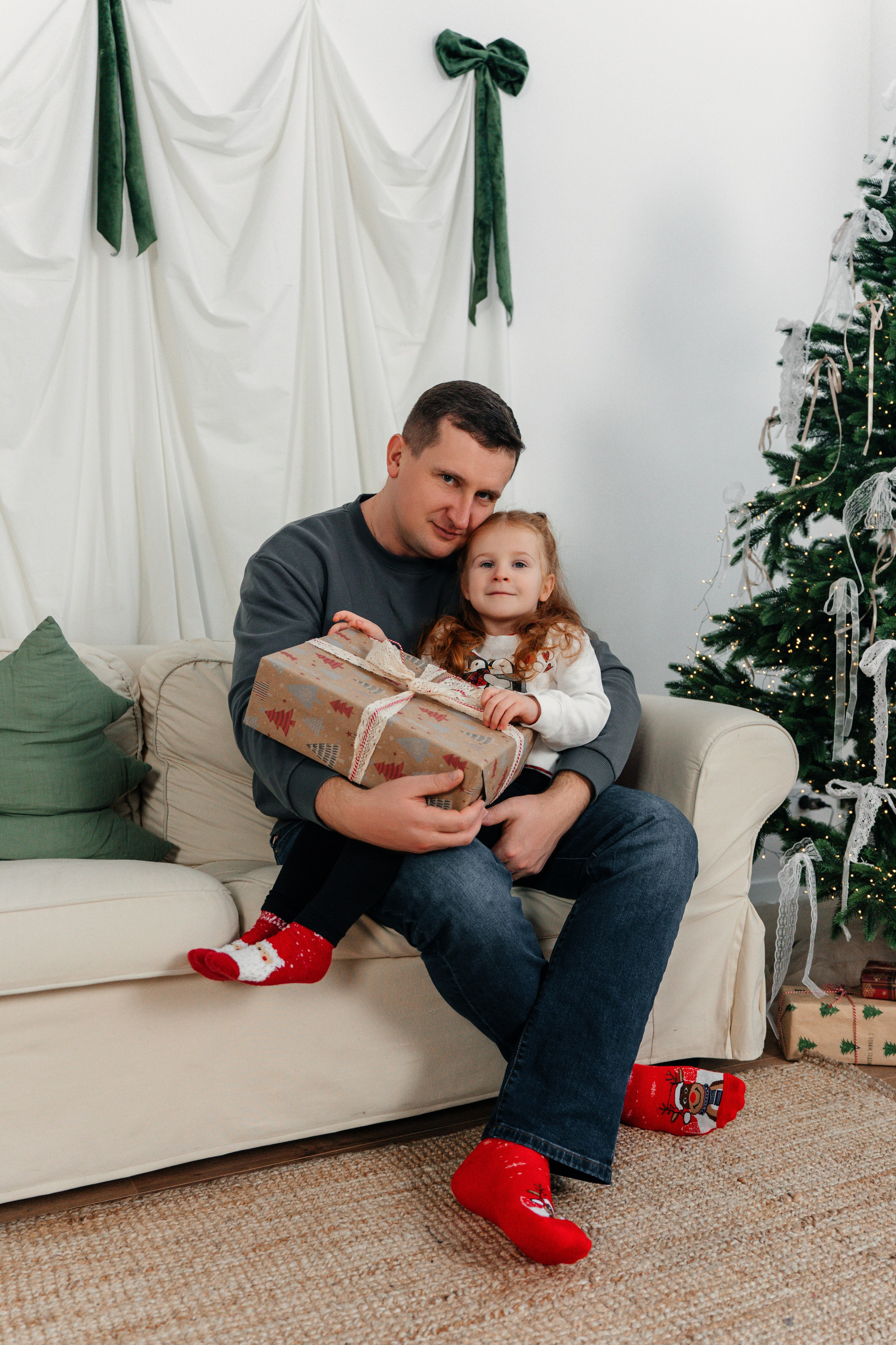 Семейная съёмка — Новый год. Ваш семейный фотограф в Минске — Вика Трегубова