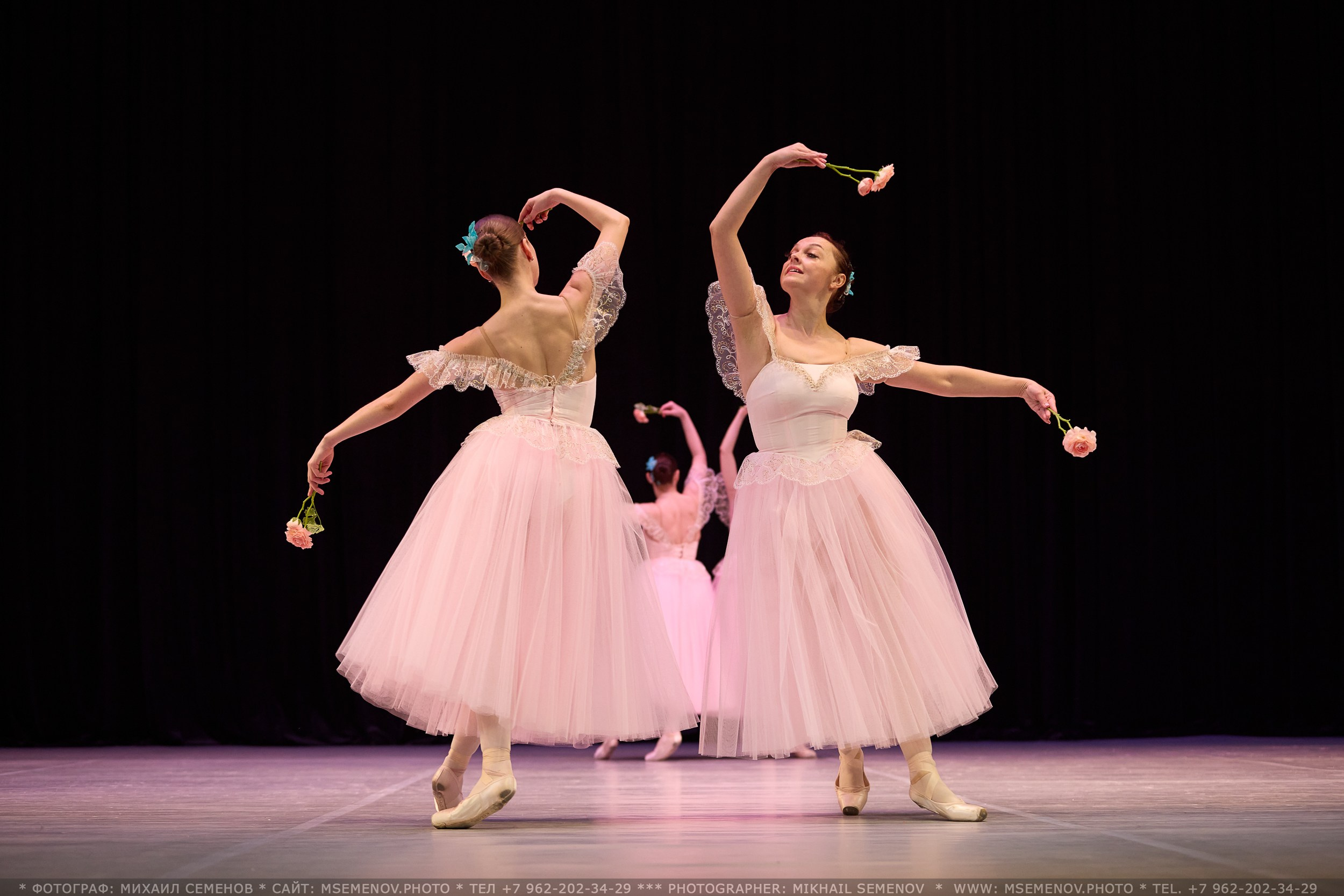 АНОНС Концерта «Хореографический дивертисмент» Театра Балета. Photographer for business Mikhail Semenov. Aqua photo studio, photo school