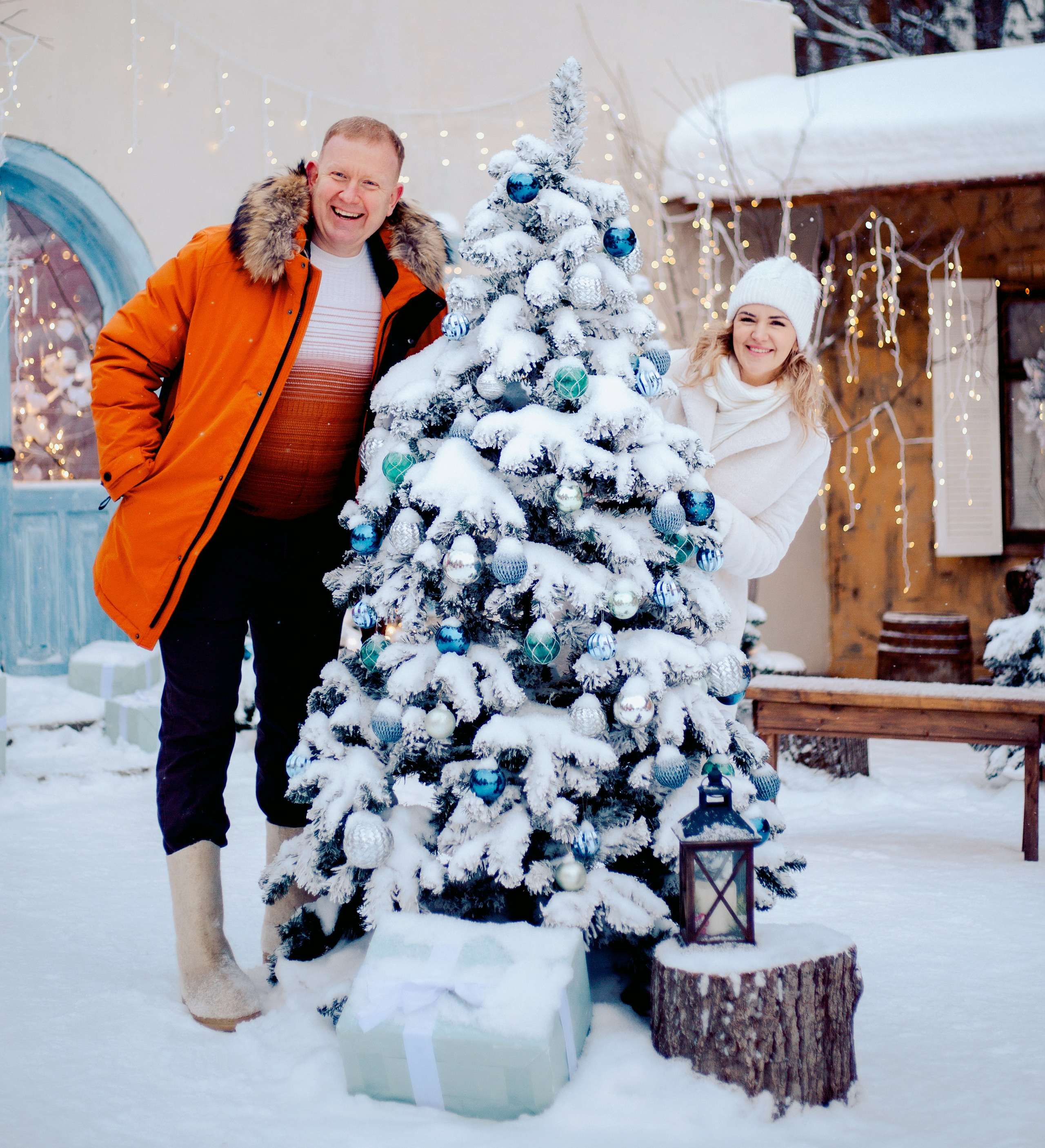 Семейная новогодняя фотосессия. Фотограф в Казани Ольга Яшина