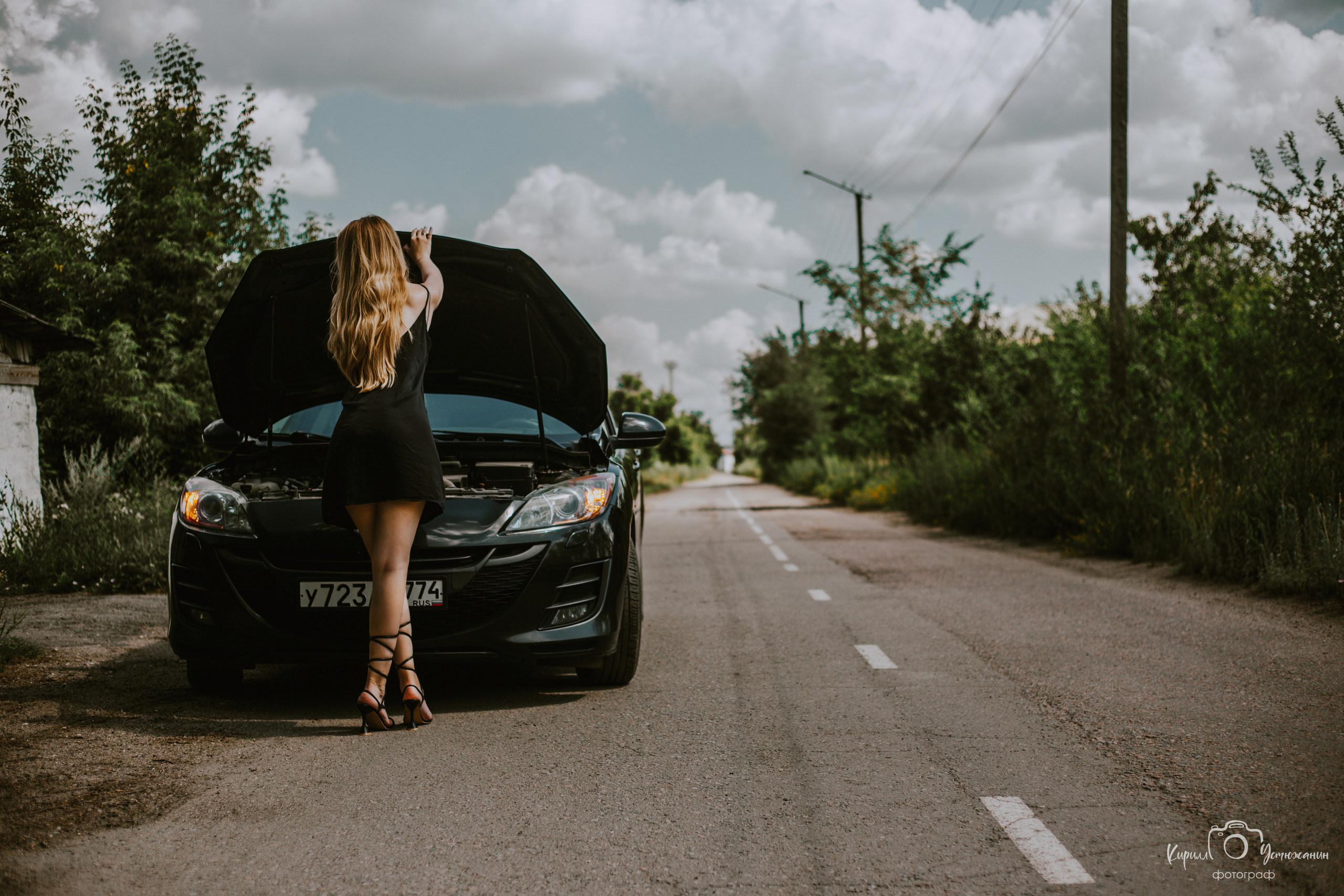 Анастасия (2022 — Mazda 3 BL). Фотограф Челябинск — Кирилл Устюжанин