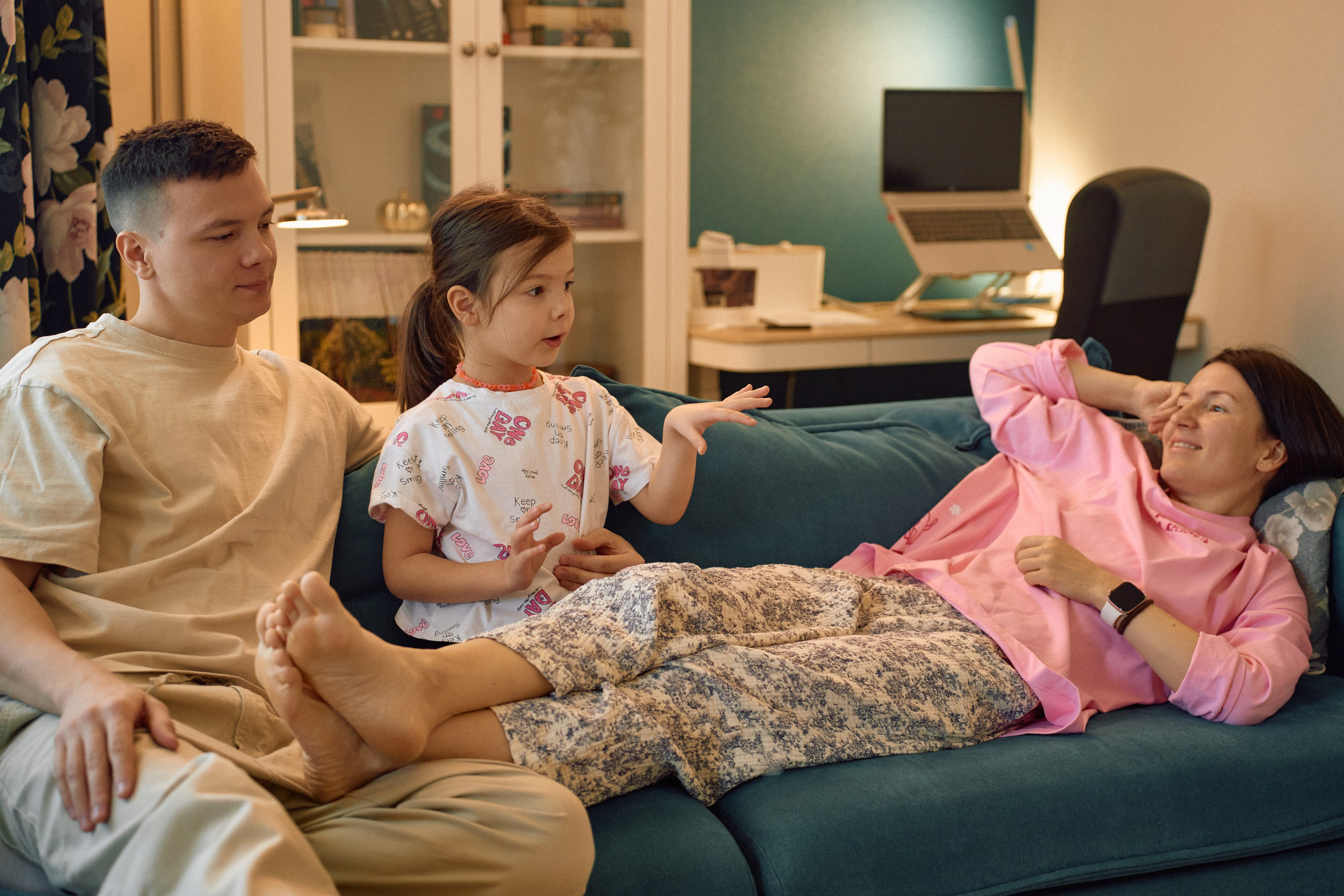 Дома у семьи Дутчак. Женский фотограф в Самаре Дарья Ильина