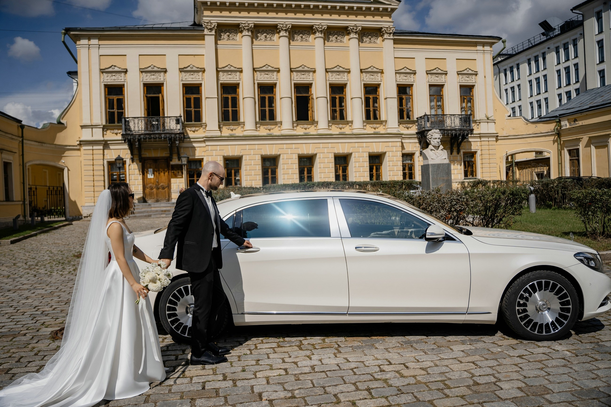Регистрация брака в библиотеке Пушкина. Свадебный и семейный фотограф в Москве Светлана Зоткина