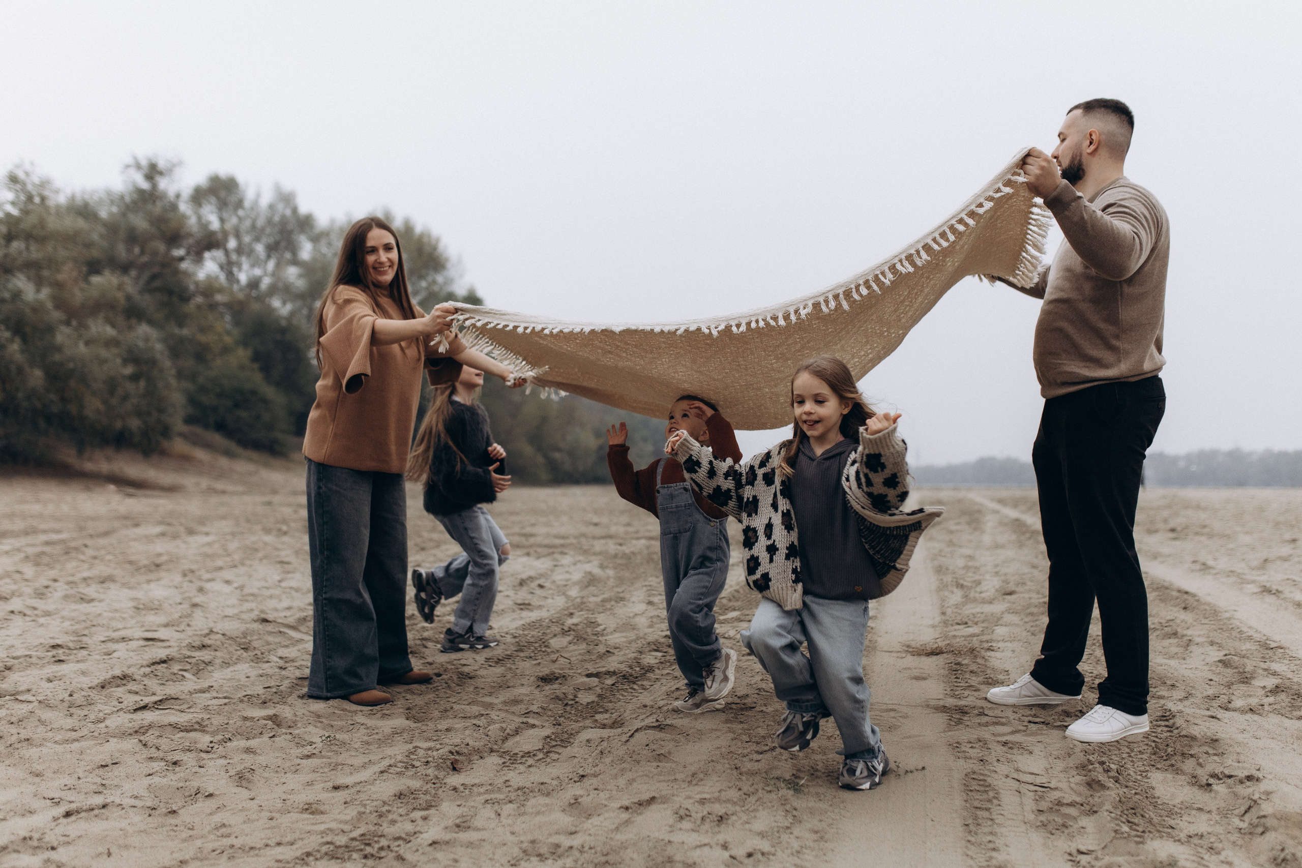 Настя, Лёша, Василиса, Варя и Ярик. Семейный фотограф в Краснодаре Виктория Кокоулина