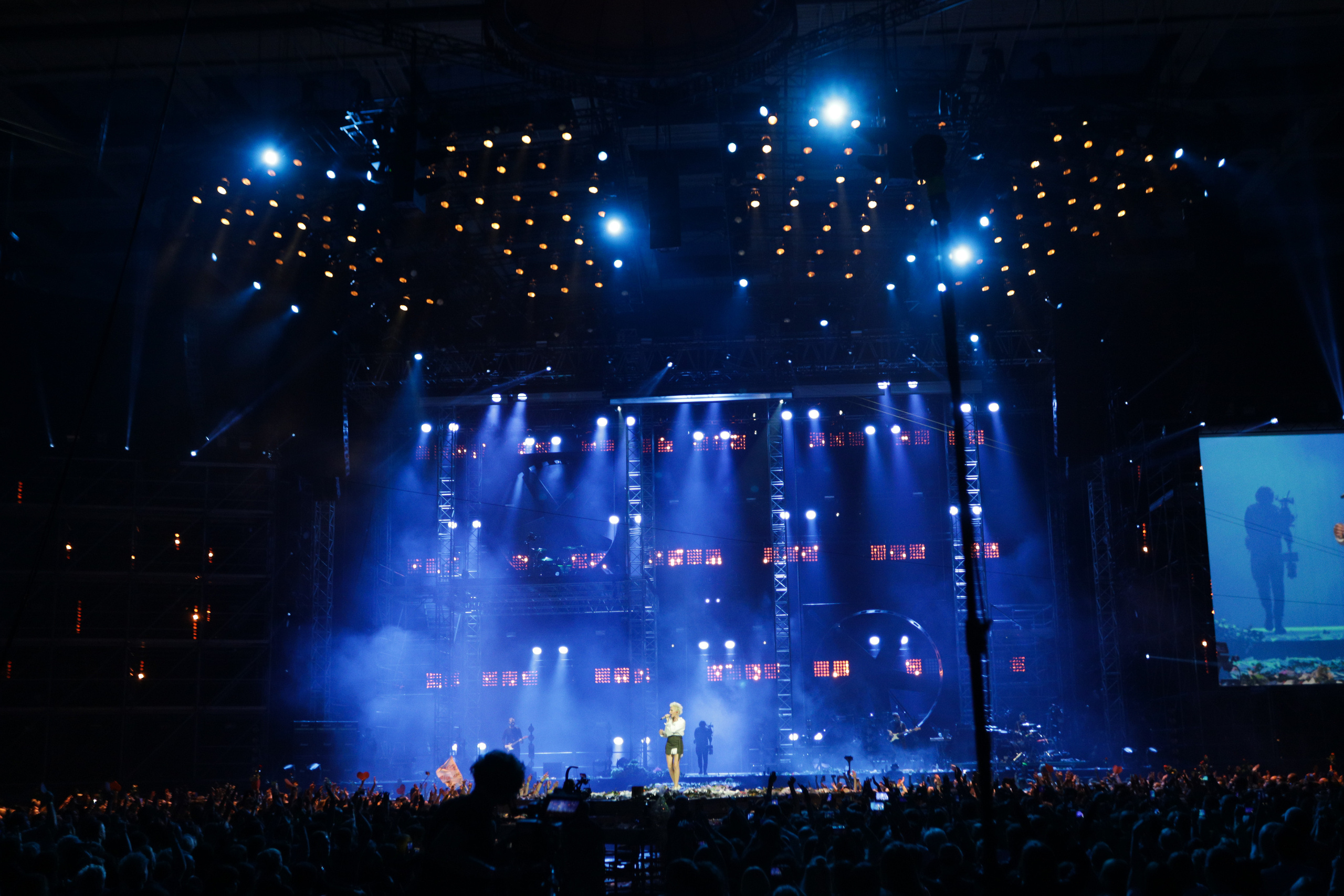 “First Quarter” anniversary concert of Diana Arbenina and “Night Snipers” / 2019. OOPS TEAM