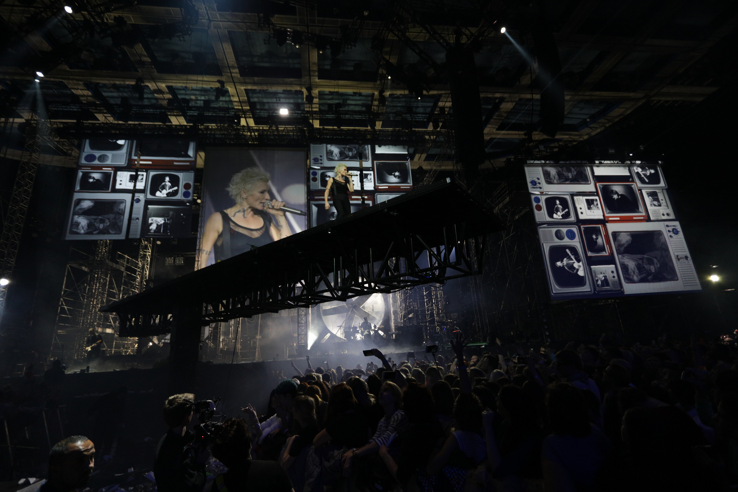 “First Quarter” anniversary concert of Diana Arbenina and “Night Snipers” / 2019. OOPS TEAM