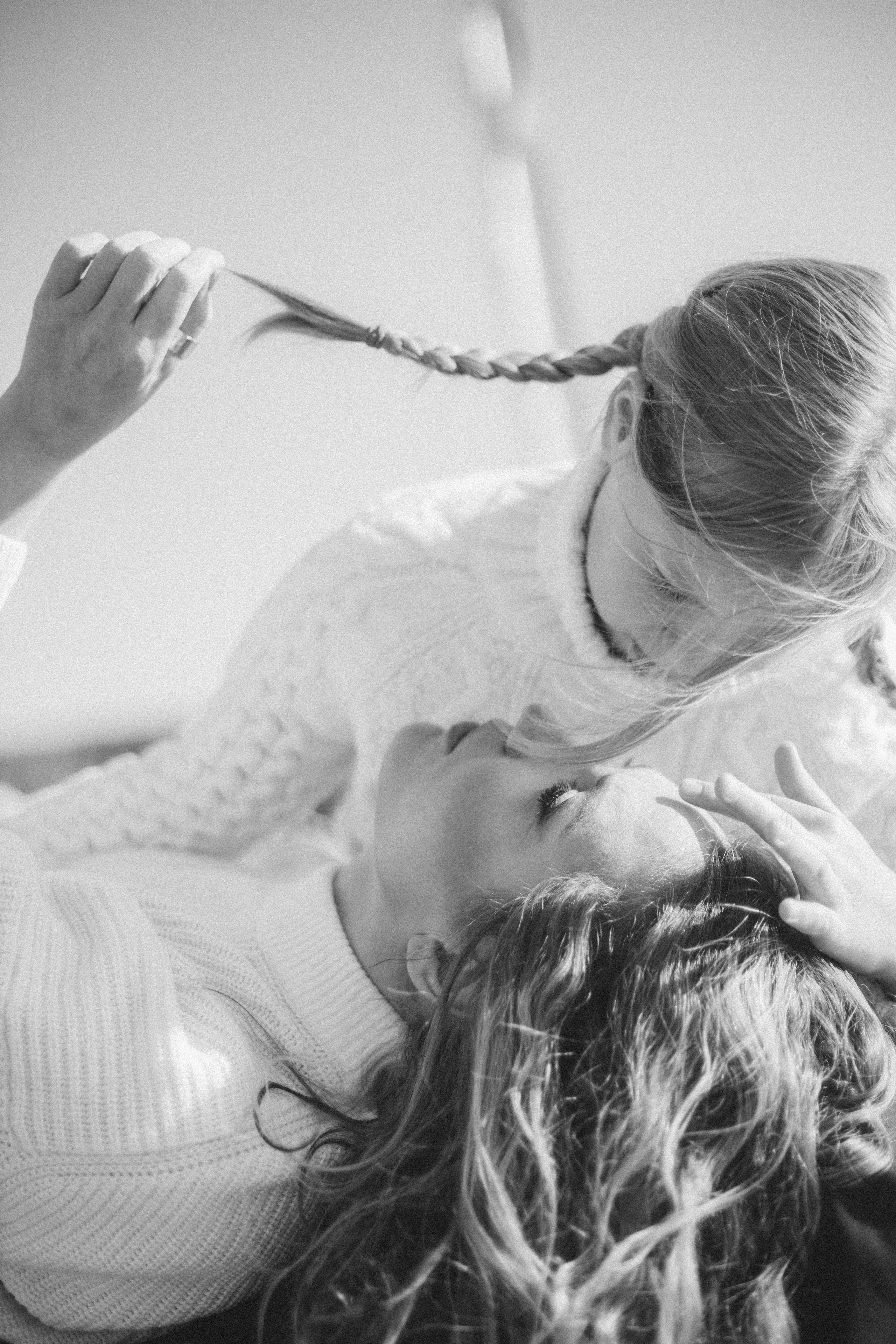 Таня с дочей. Семейный и портретный фотограф в Новосибирске Мария Хлебус