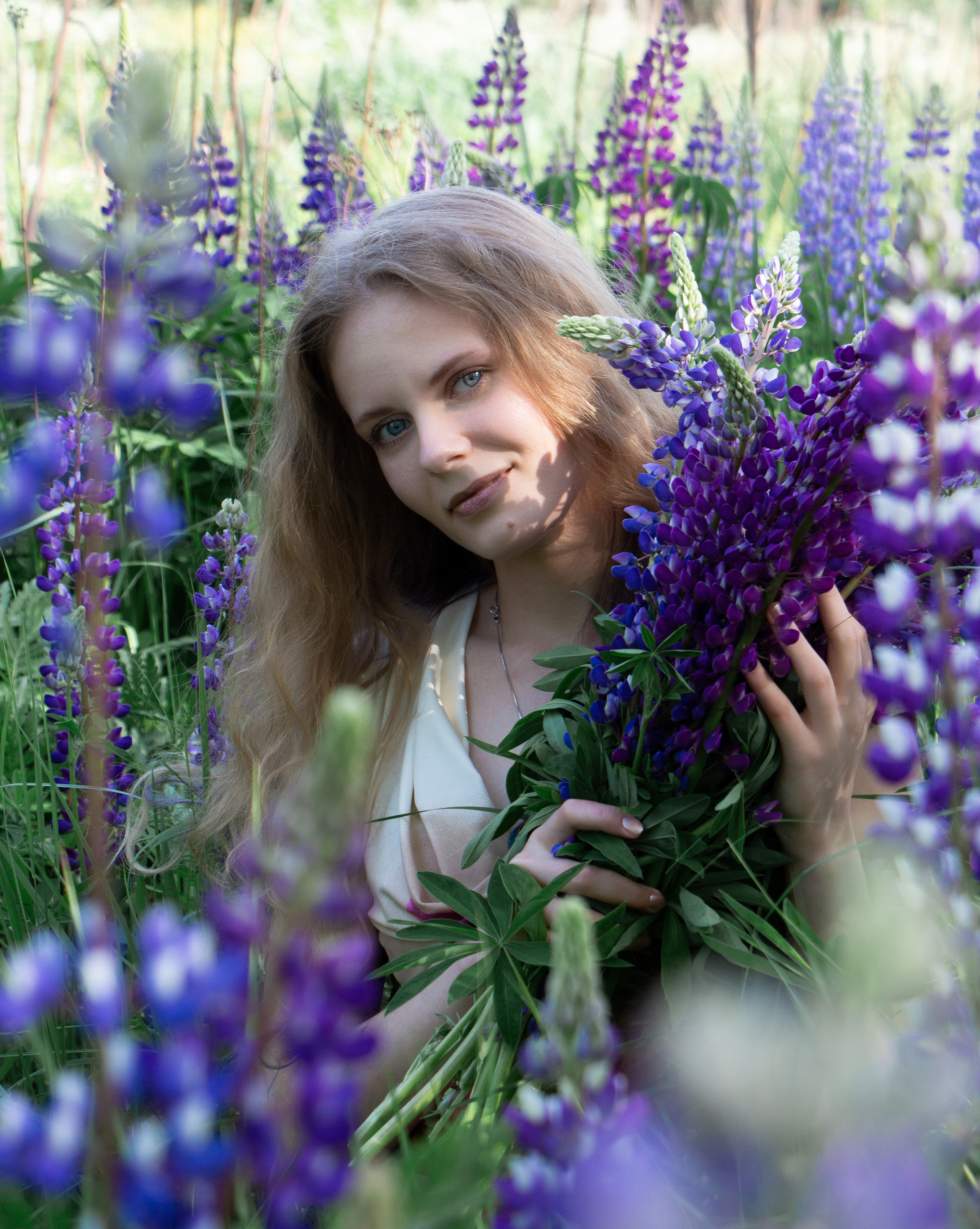 Люпиновый июнь. Свадебный и семейный фотограф в Рязани Анастасия
