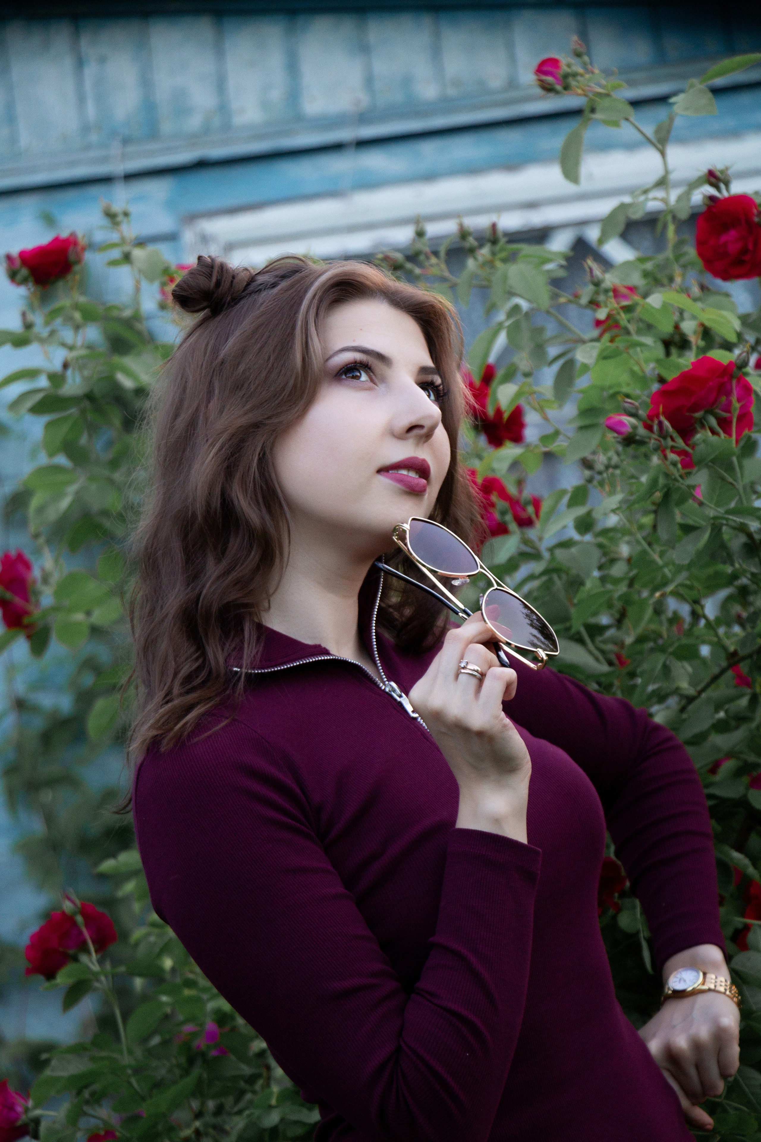 Евгения в цветах. Свадебный и семейный фотограф в Рязани Анастасия