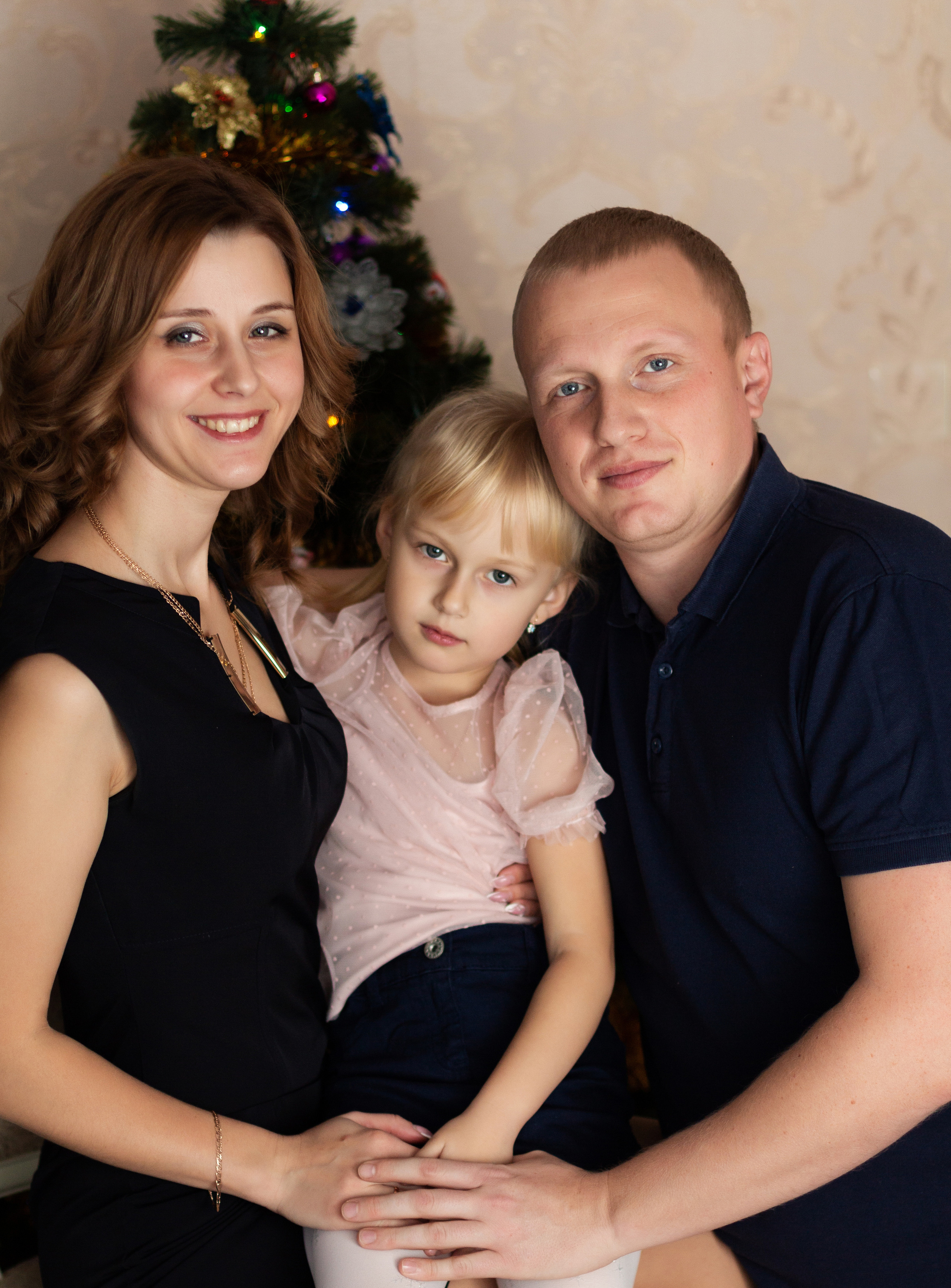 Новогодний  дома. Свадебный и семейный фотограф в Рязани Анастасия