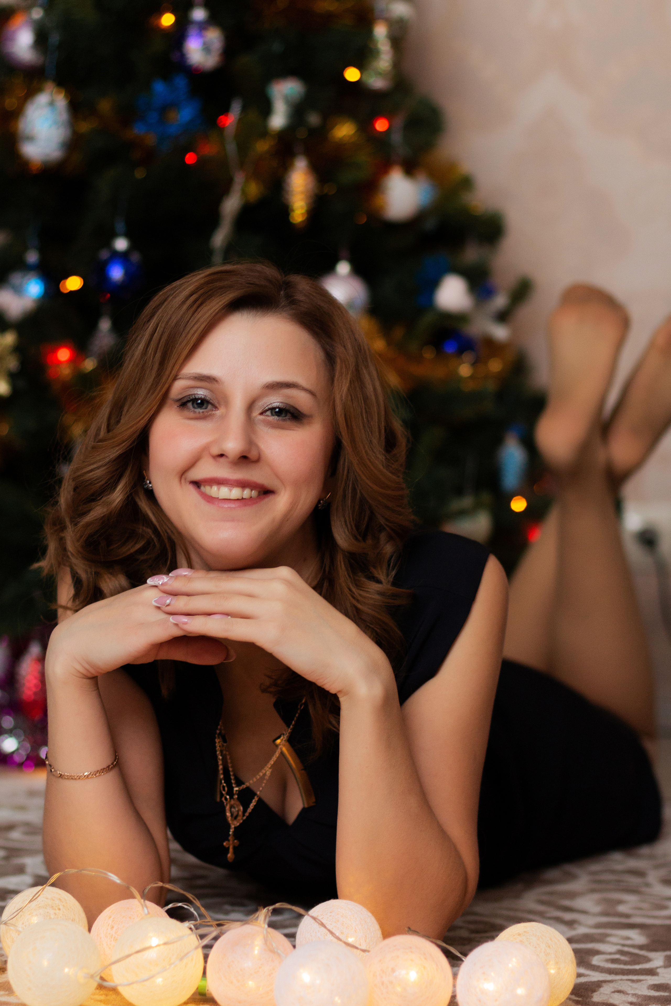 Новогодний  дома. Свадебный и семейный фотограф в Рязани Анастасия