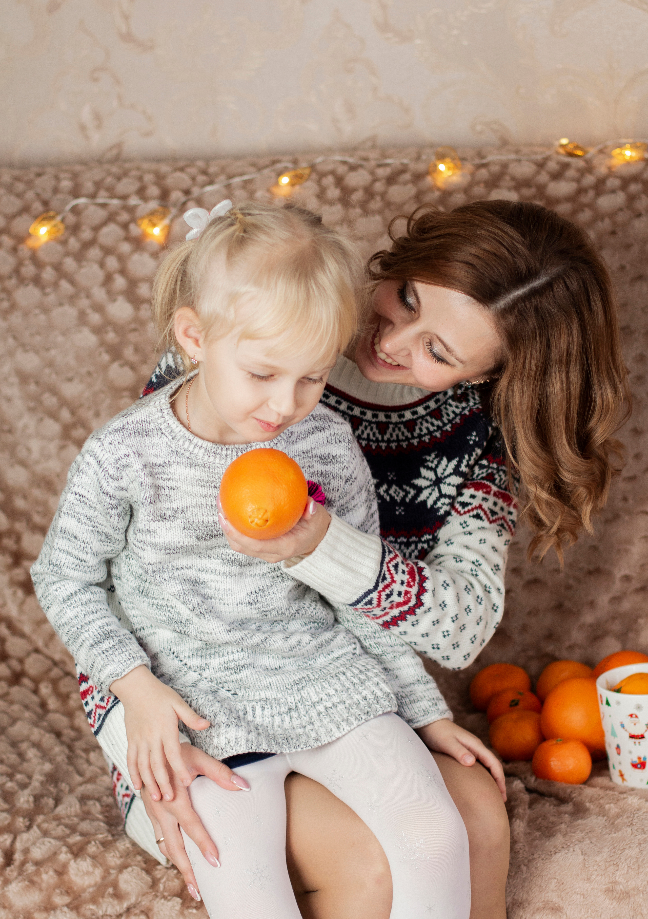Новогодний  дома. Свадебный и семейный фотограф в Рязани Анастасия