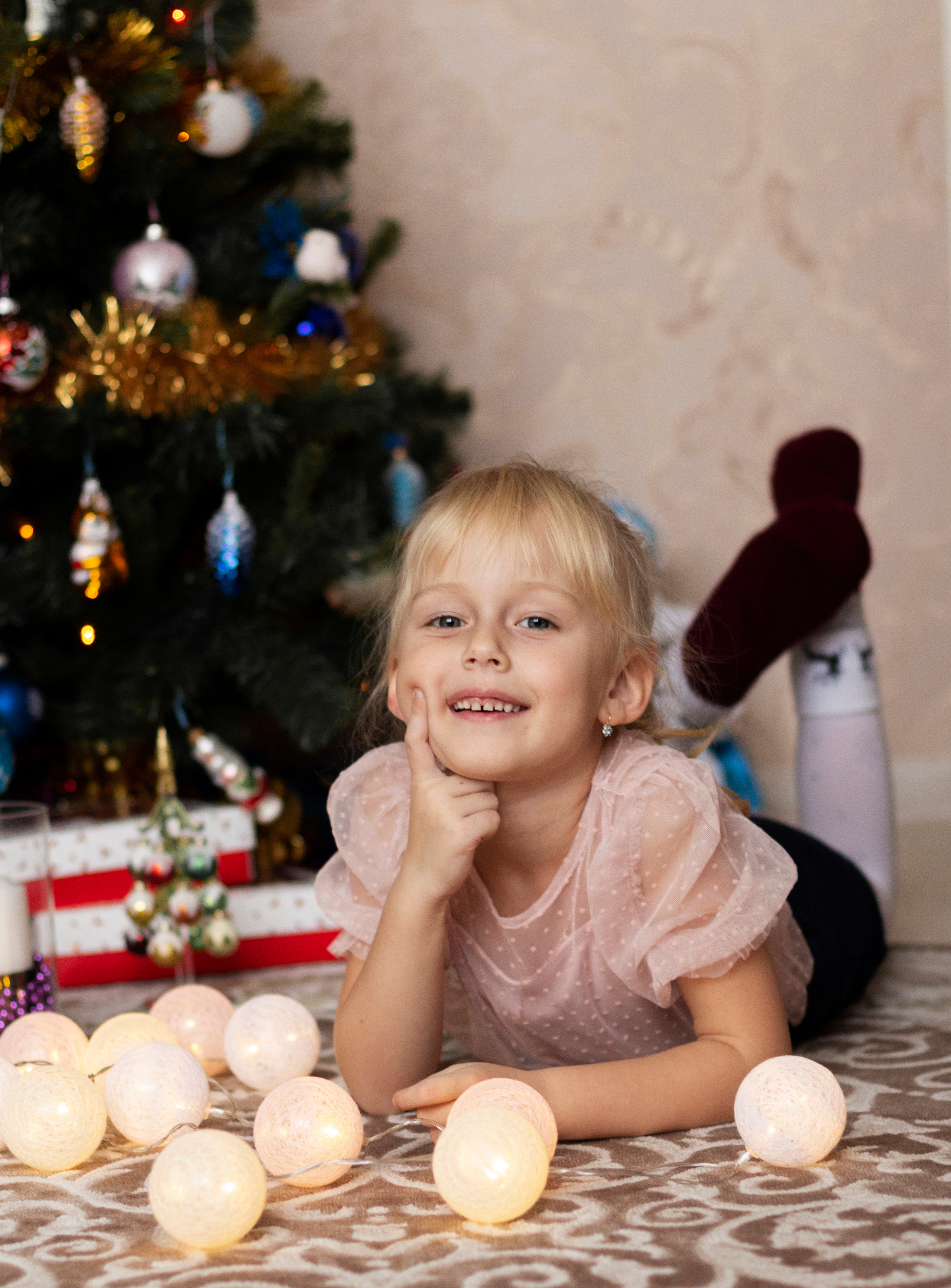 Новогодний  дома. Свадебный и семейный фотограф в Рязани Анастасия