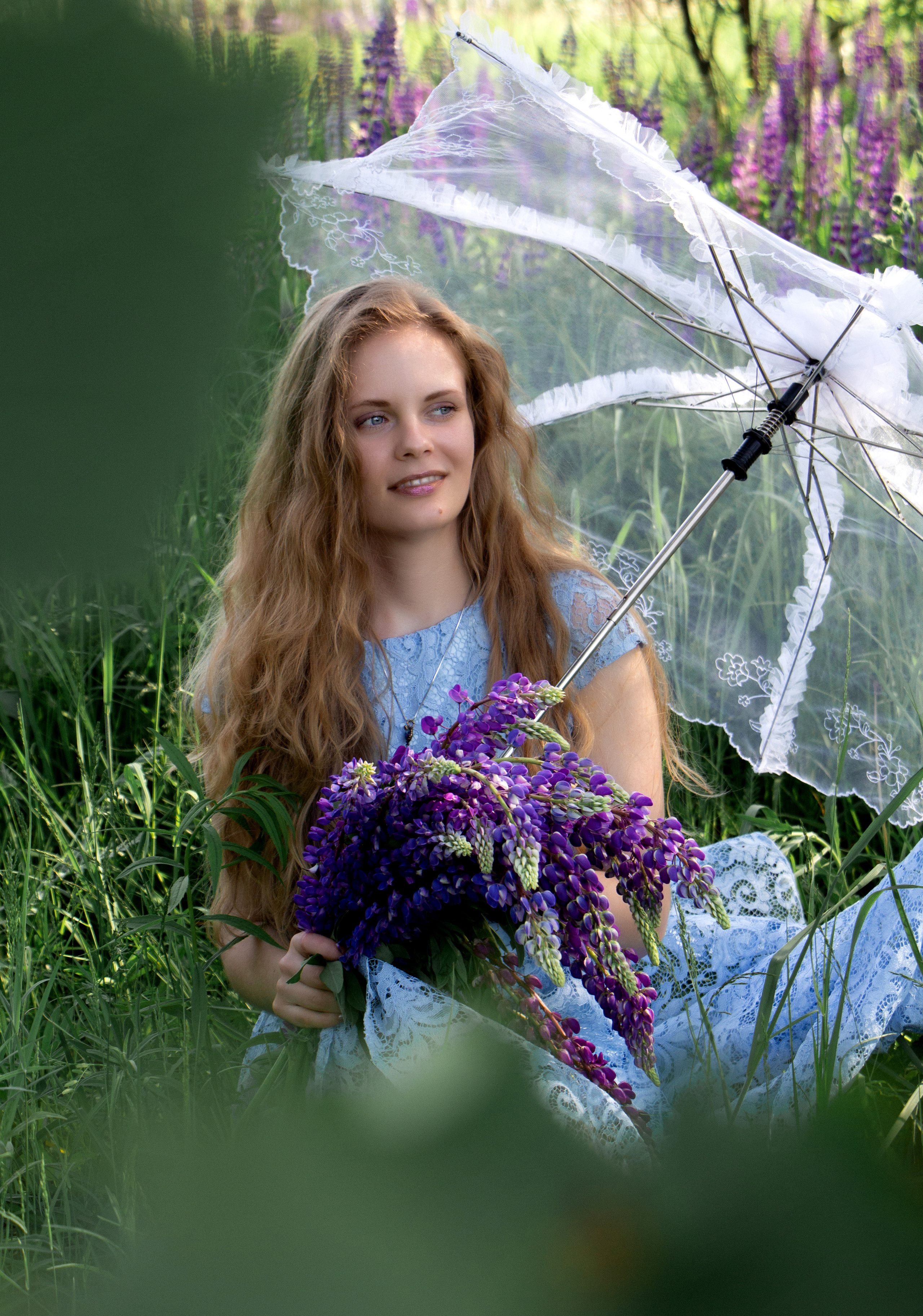 Люпиновый июнь. Свадебный и семейный фотограф в Рязани Анастасия