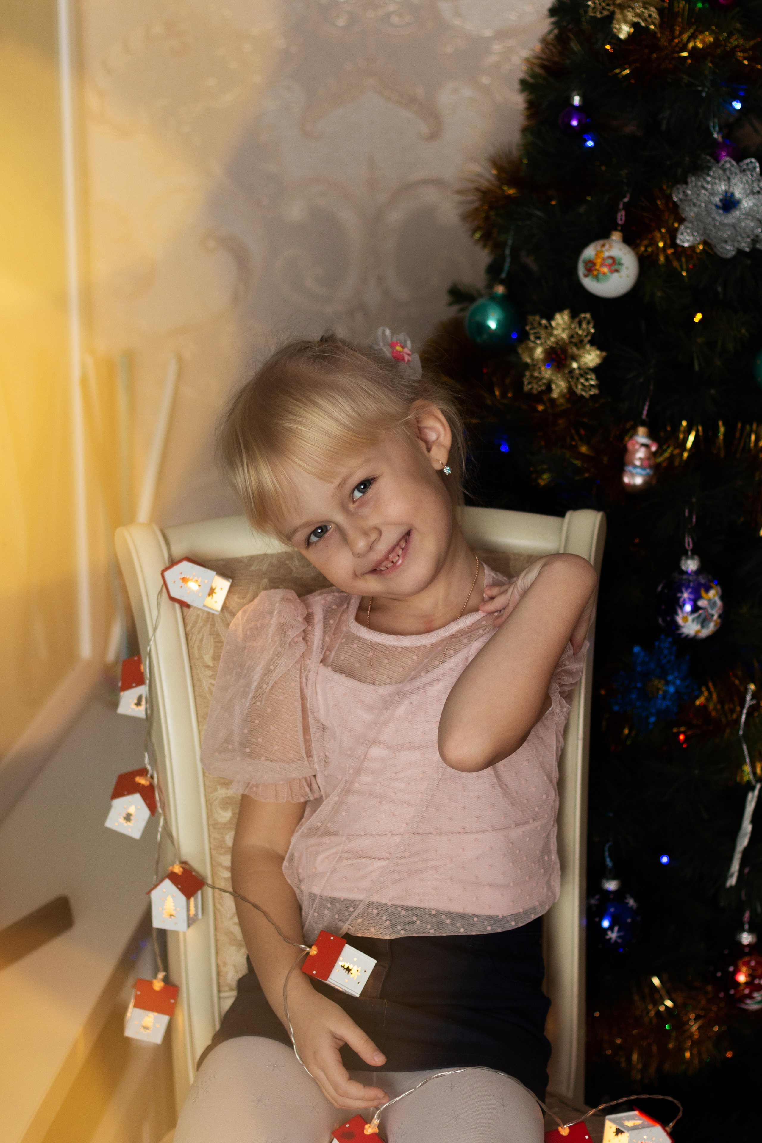 Новогодний  дома. Свадебный и семейный фотограф в Рязани Анастасия