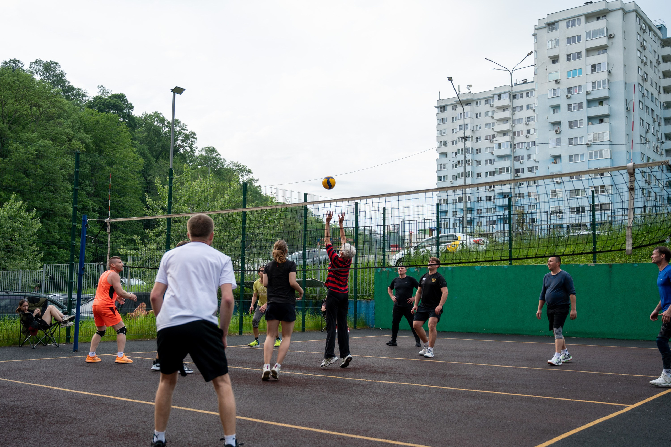 Турнир по Волейболу. Фотографирую счастливых людей в Сочи