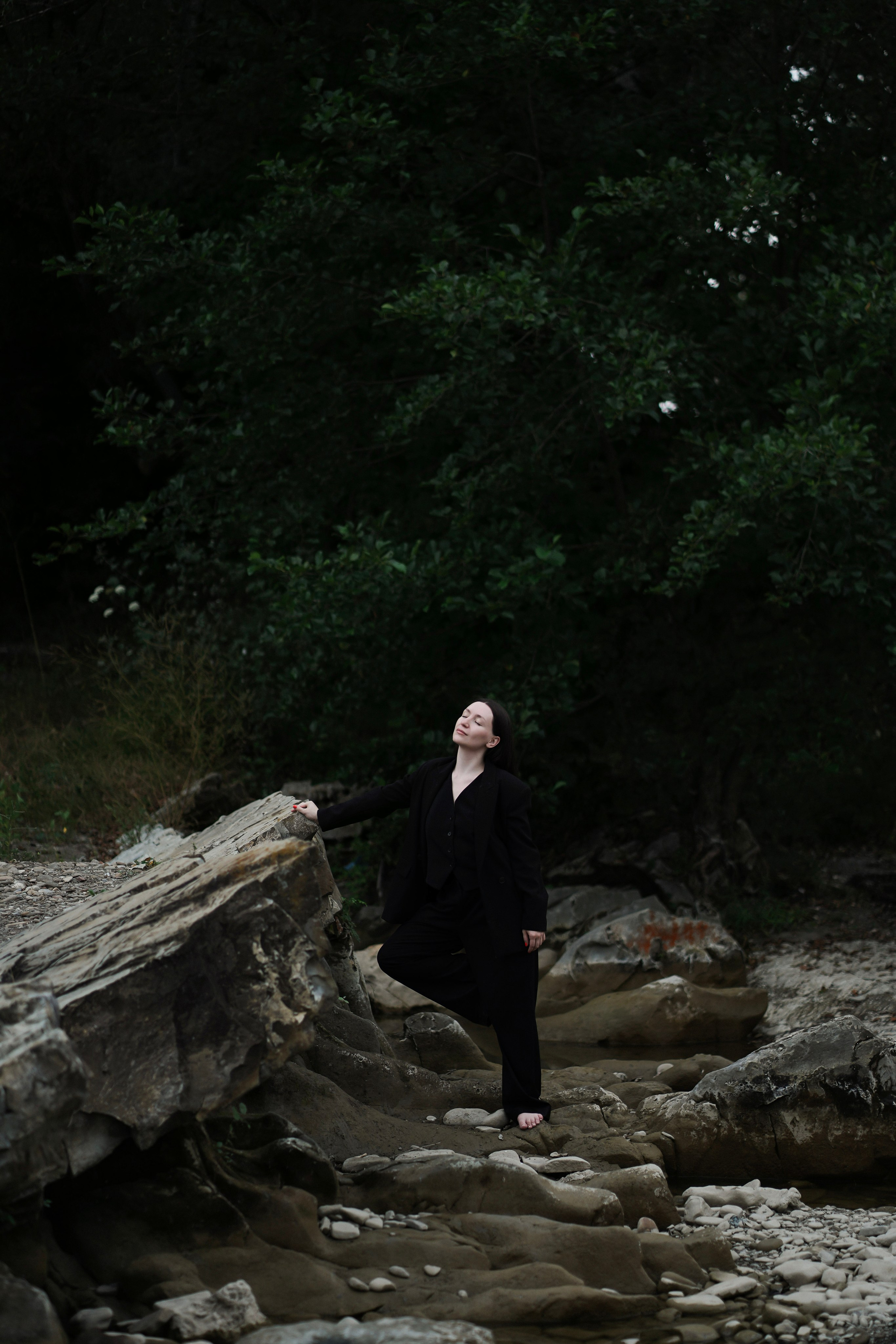 Инна в лесу. Фотограф с психологическим образованием