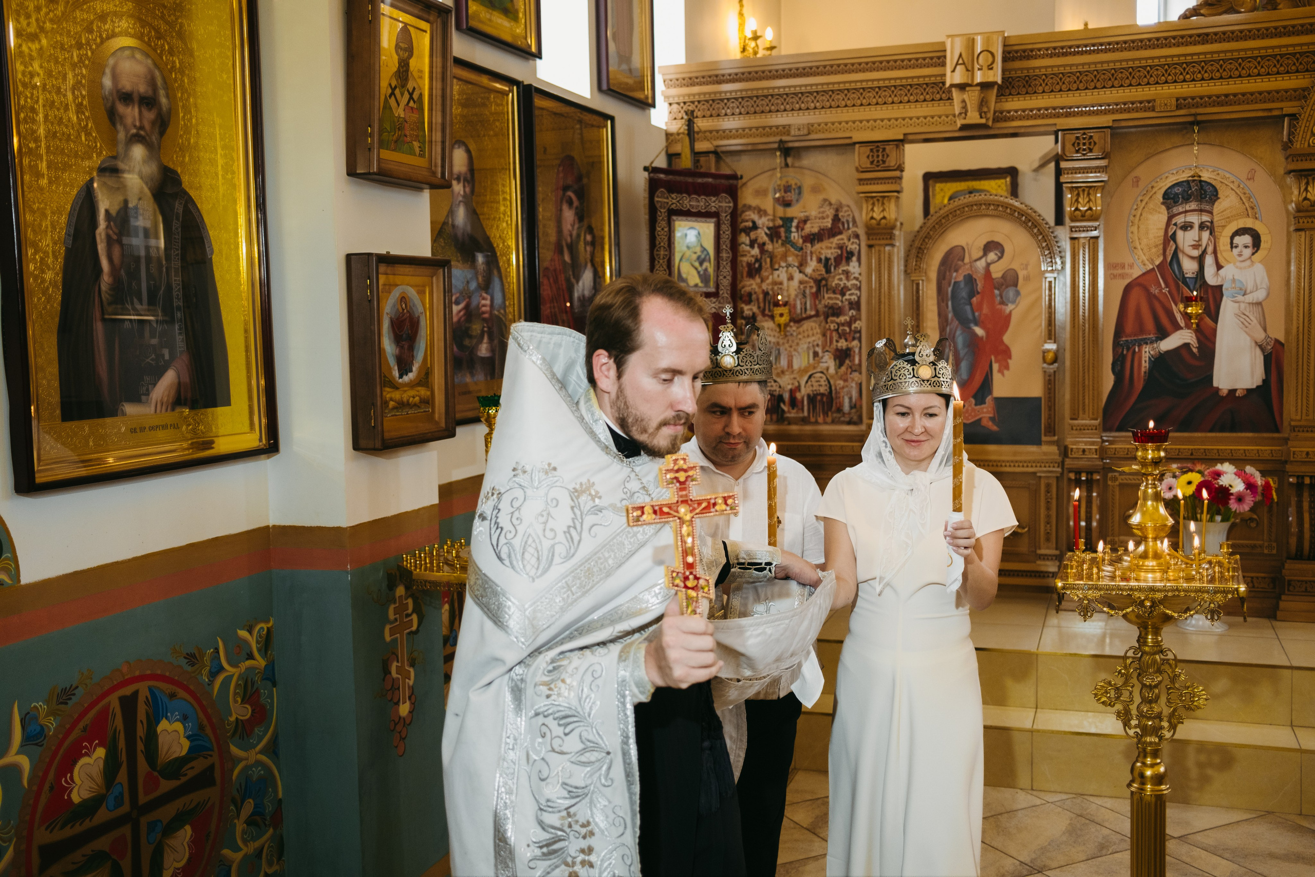 Венчание Никита и Наталья. Свадебный и репортажной фотограф Денис Ожигин в Краснодаре и Краснодарском крае