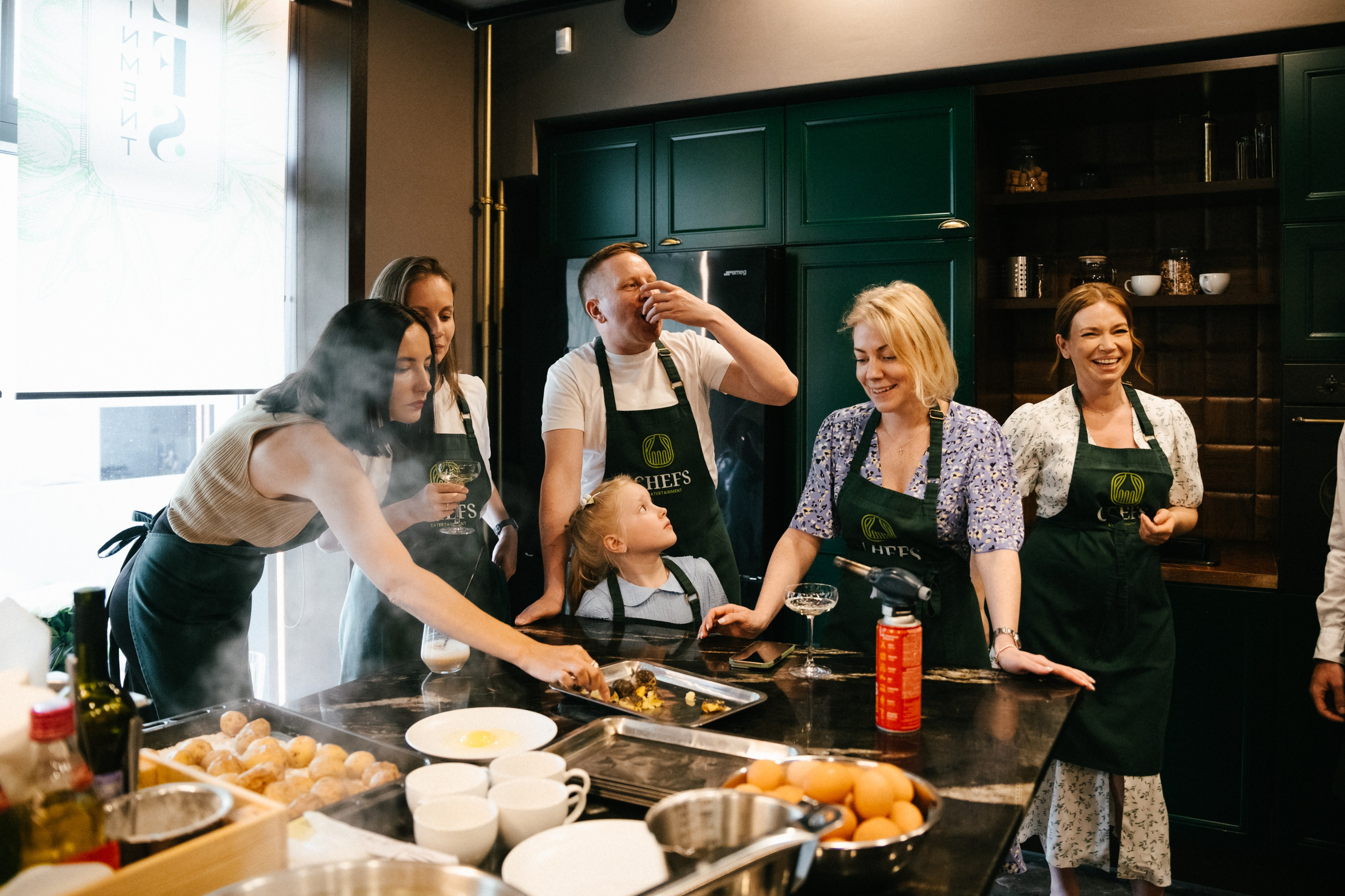 CHEFS. Кулинарный Мастеркласс. Репортажный и портретный фотограф в Санкт-Петербурге Степлевич Дарья