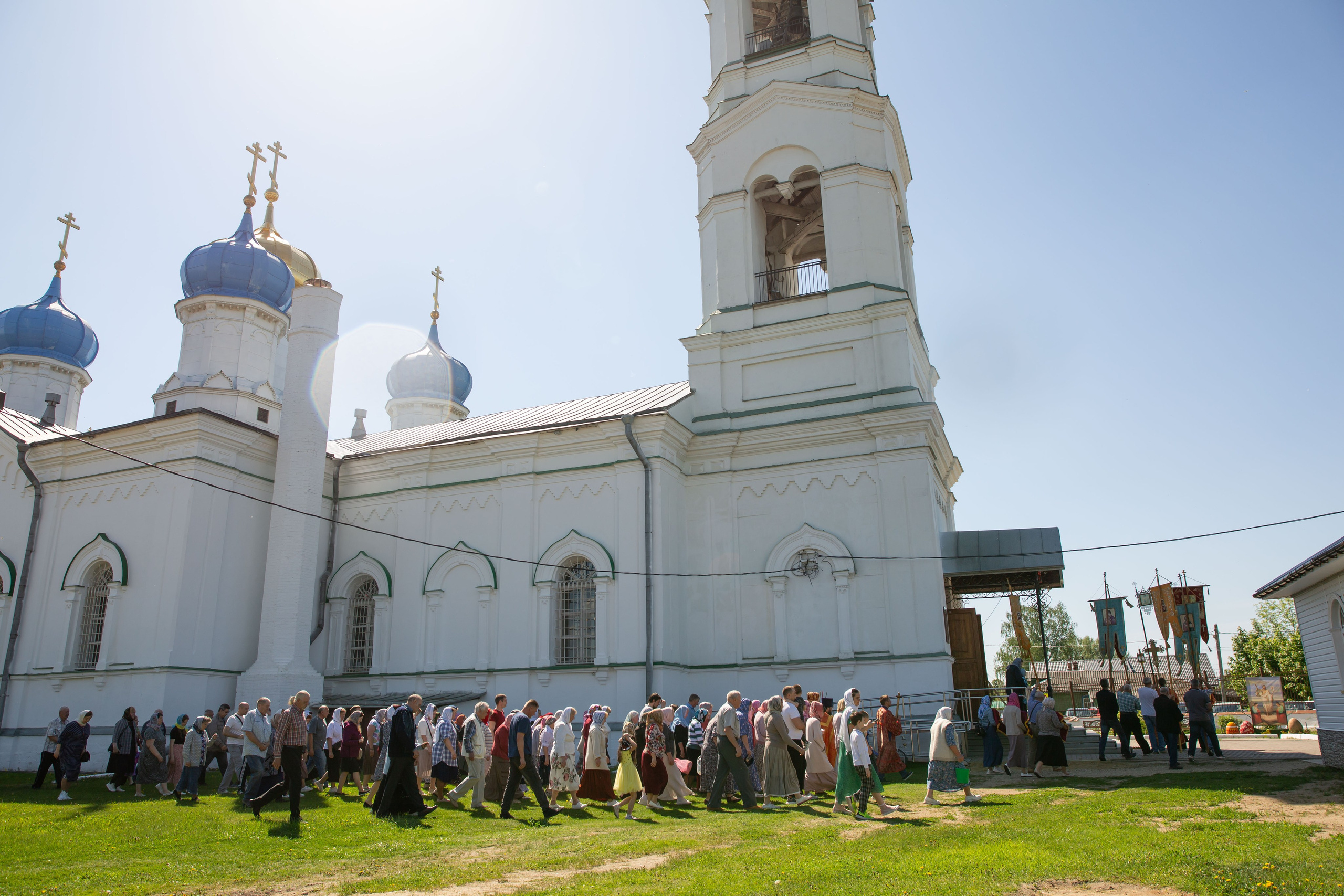 Крестный ход с Ашитково Воскресенский храм. Семейный и детский фотограф Анна Петракова