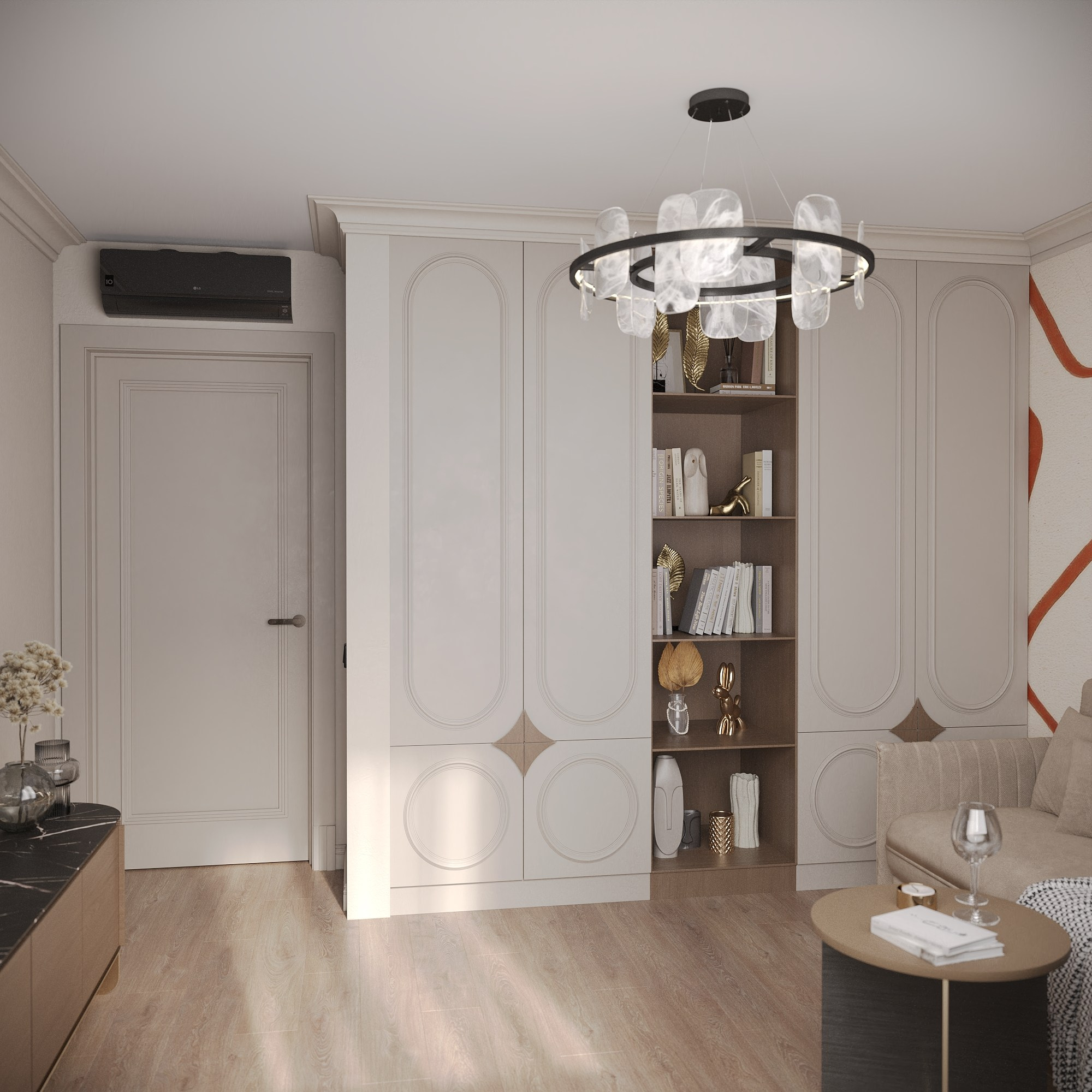 ЖК Западный луч 125 м². БК студия дизайна интерьера