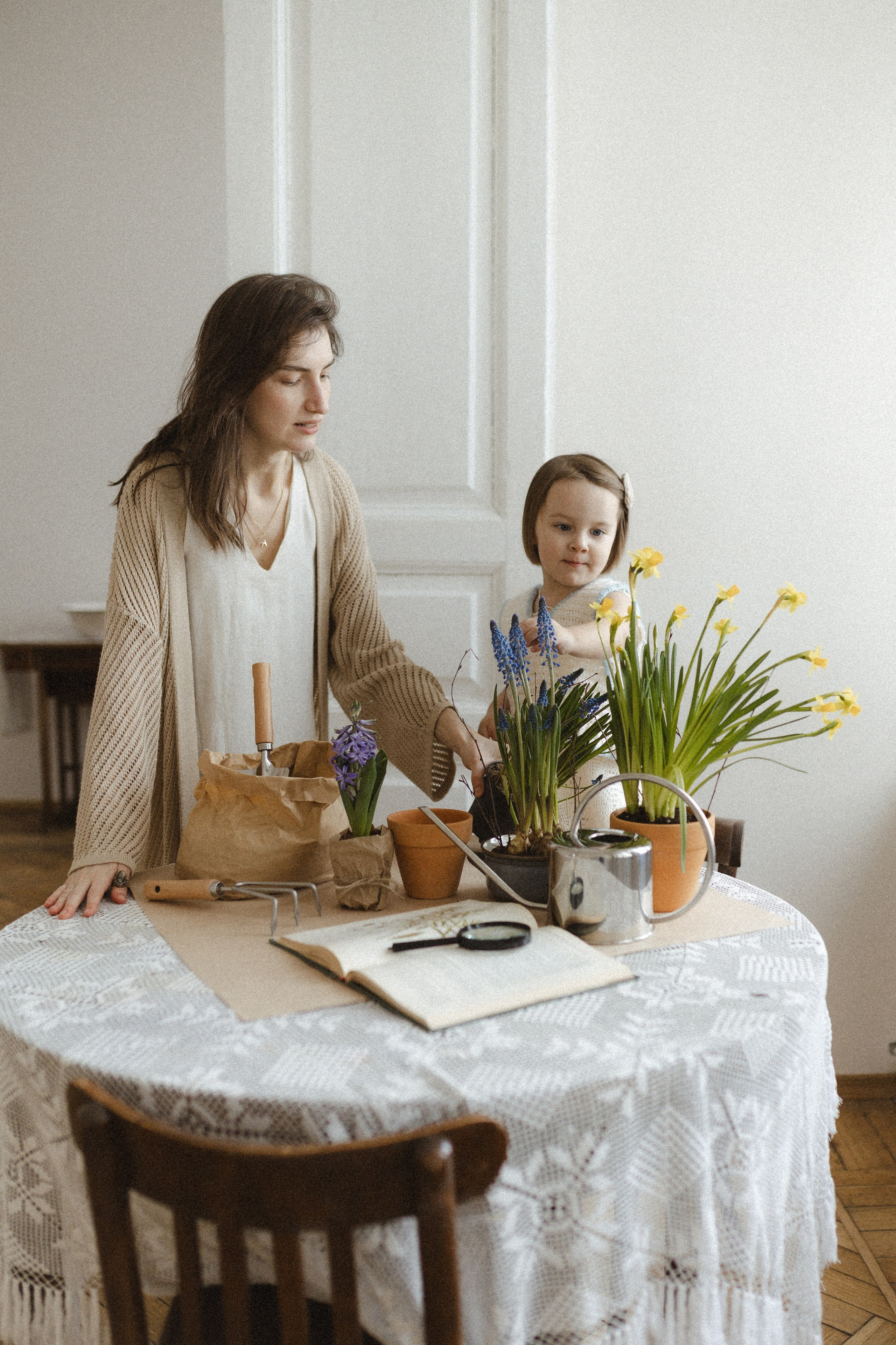 Девочки в цветах. Семейный фотограф в Москве Алина Савченко