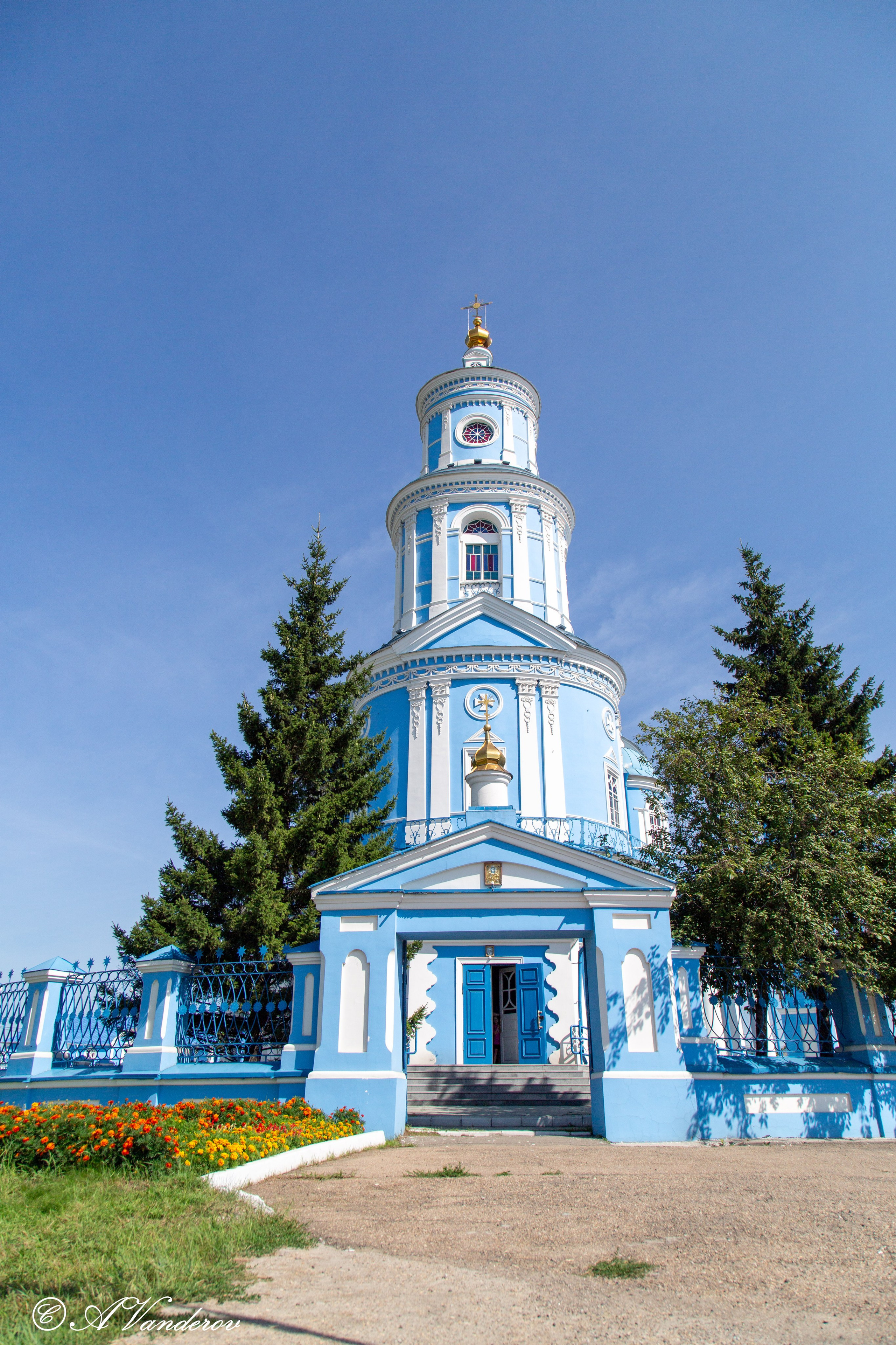 Храм Казанской иконы Божией Матери Тельма. Фотограф Омск | Александр Вандеров