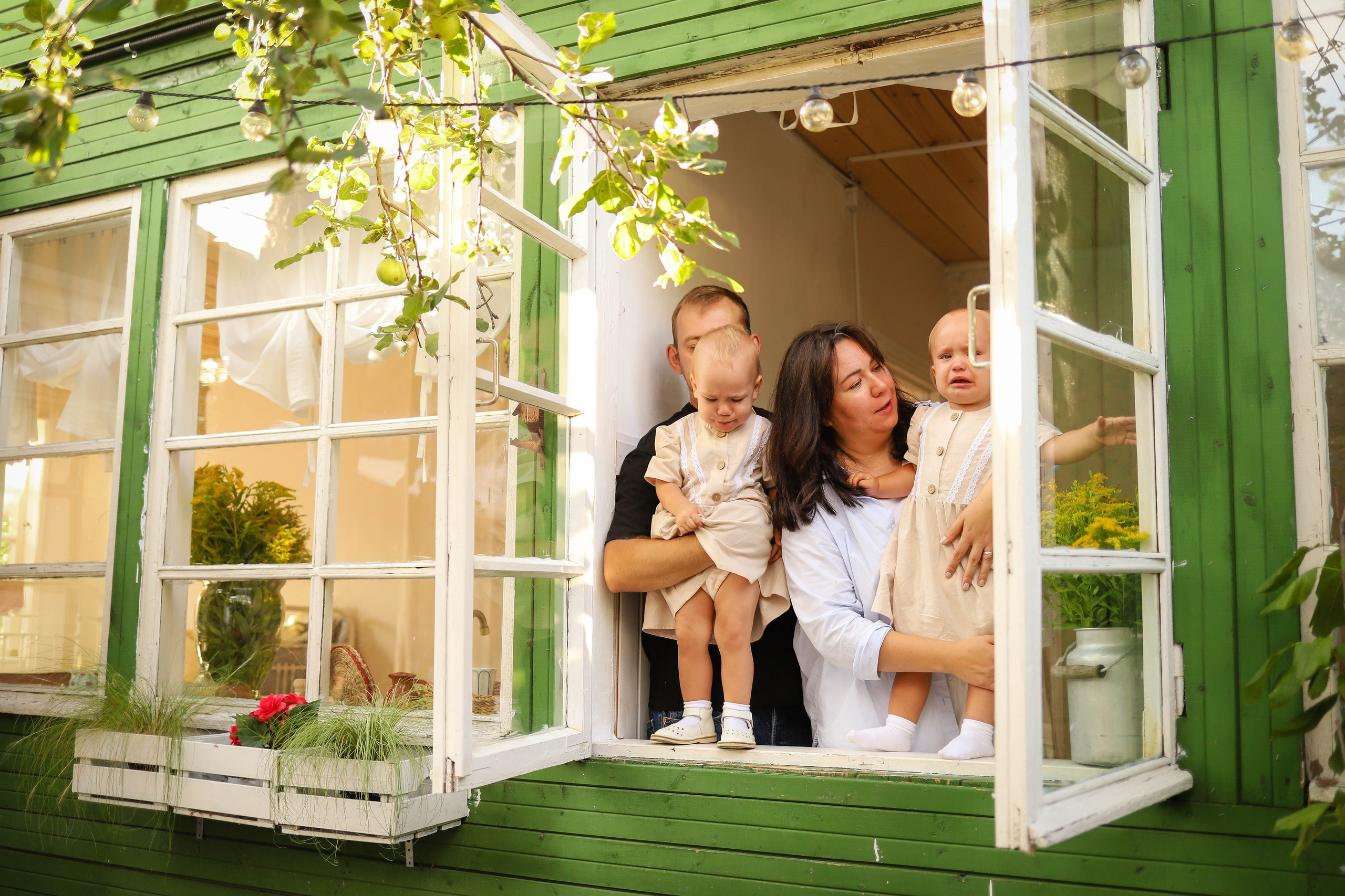 Малыши. ГринДача. Семейный фотограф в Люберцах Шешина Анастасия