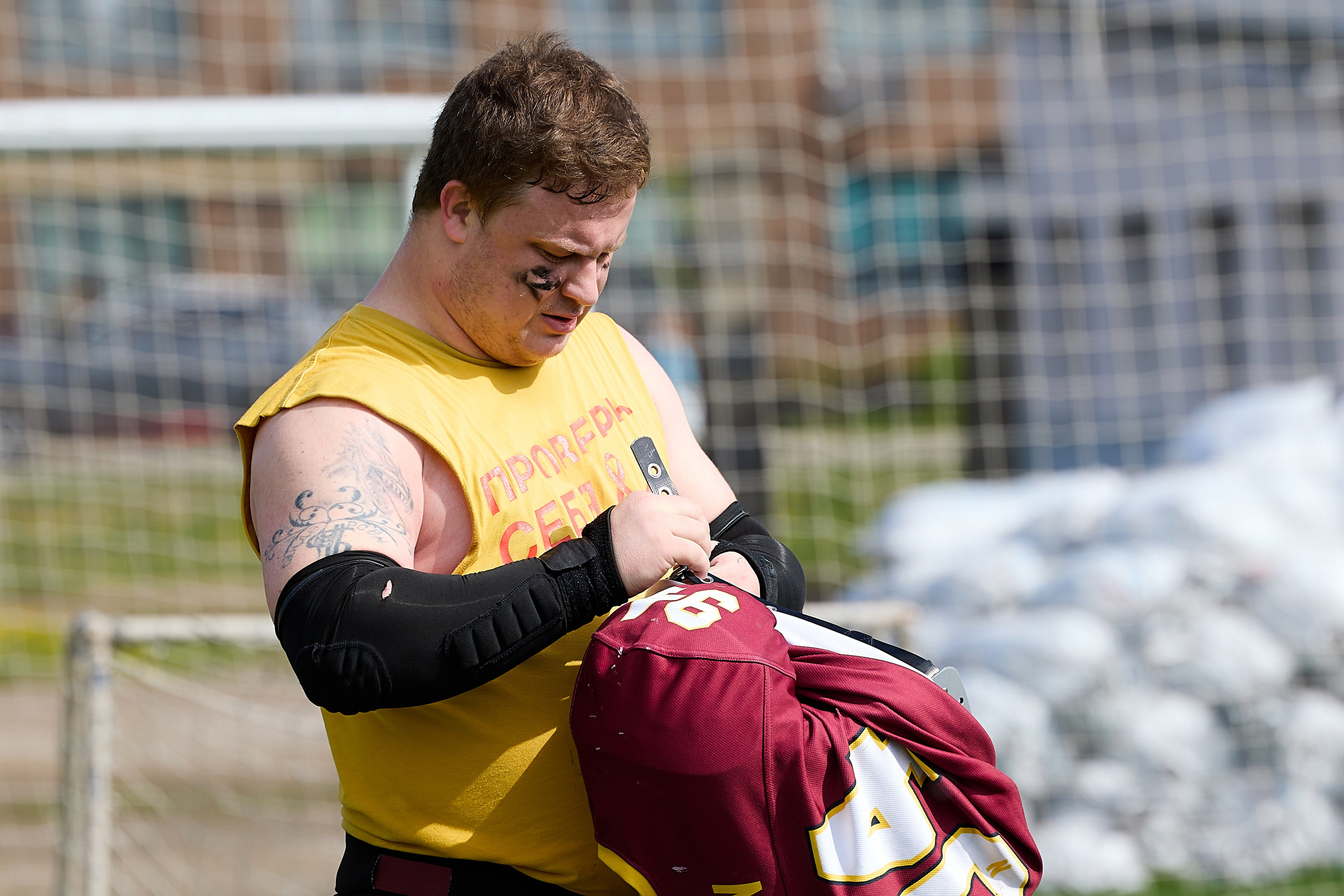 Американский футбол. Апачи — Бульдоги. Светлана Родионова — фотограф спортивный и не только