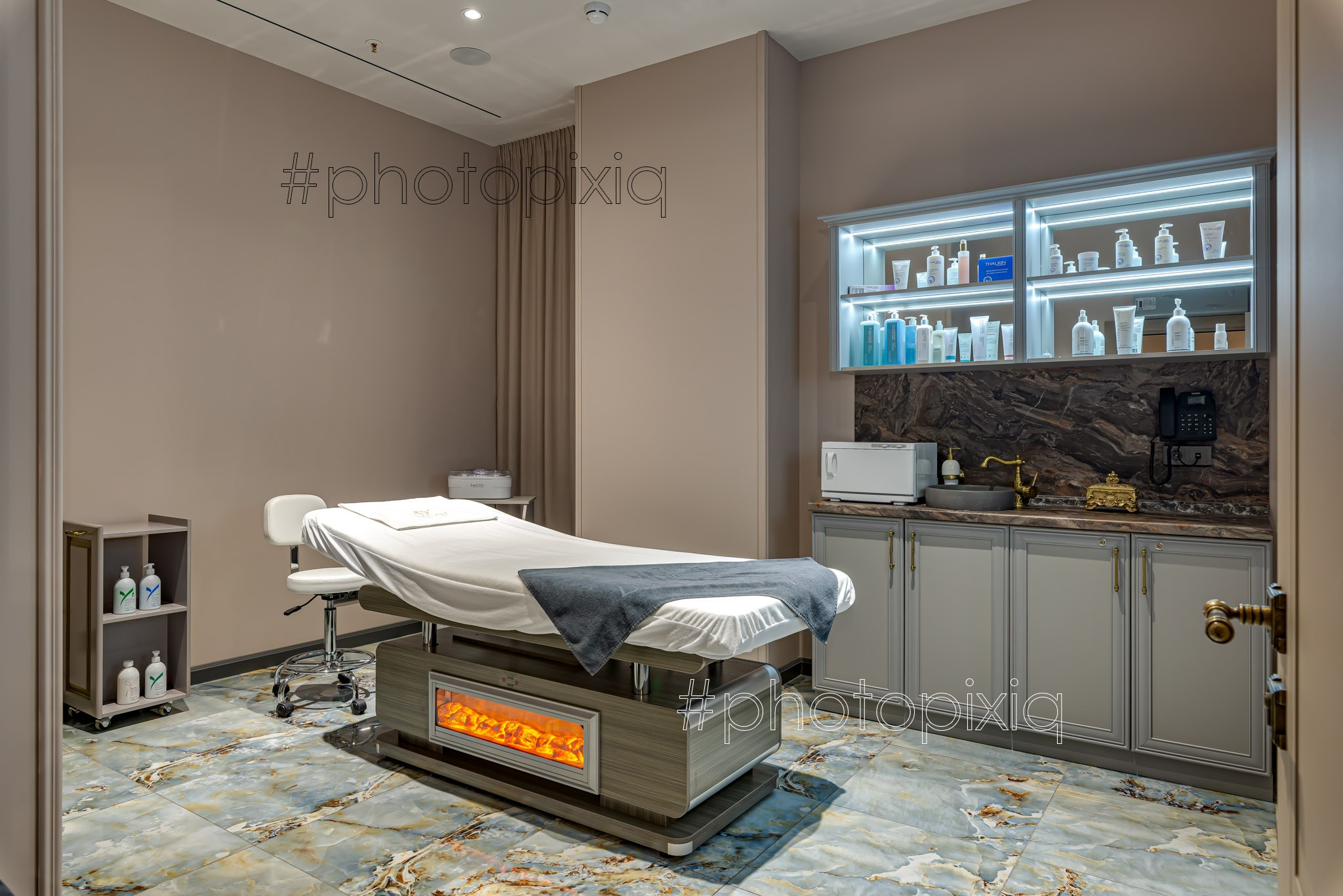 Интерьерная съёмка салона красоты DAVIANI для сайта и рекламы. Интерьерная съёмка и виртуальные туры — Интерьерный фотограф Кузнецов Сергей (photopixiq)