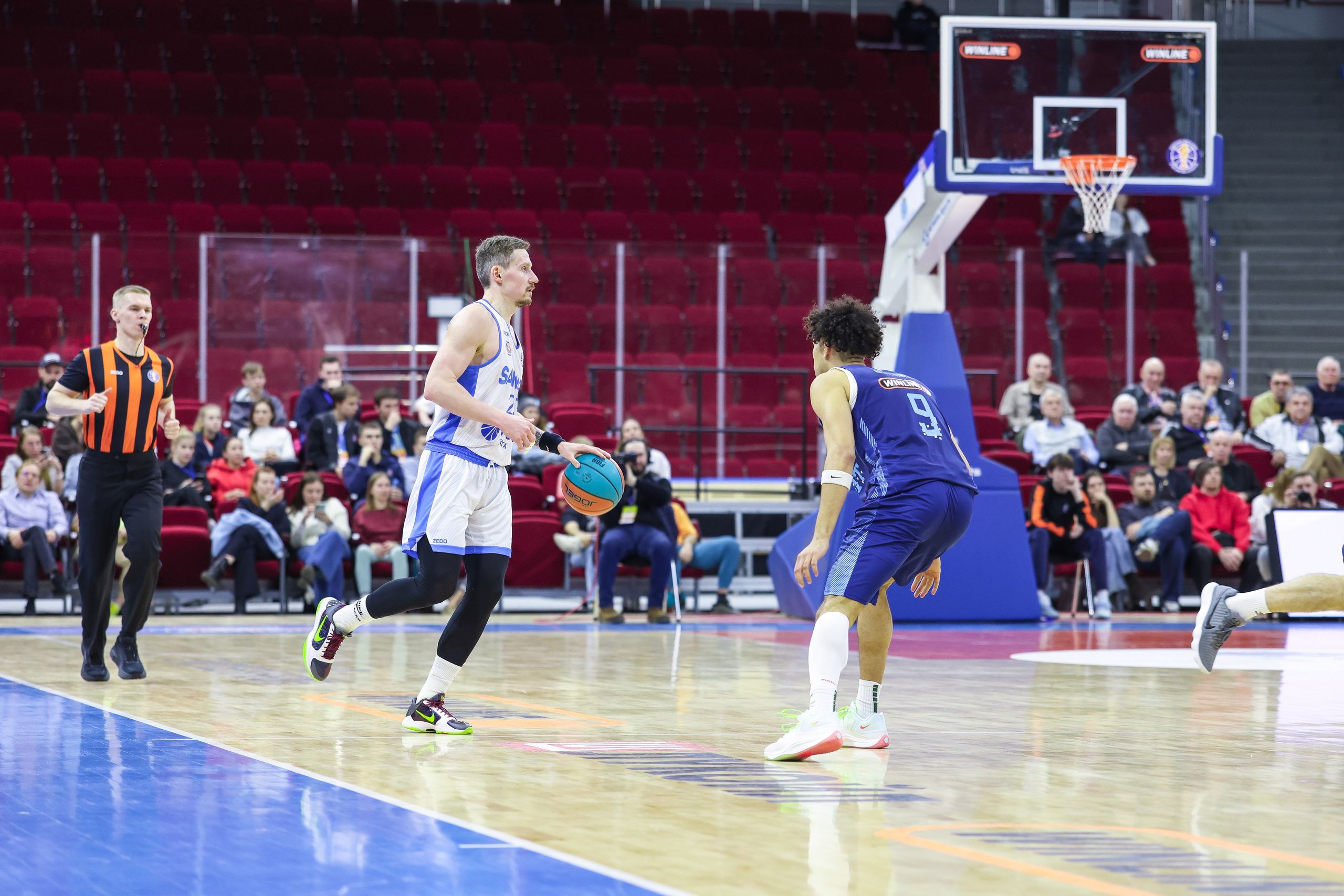 Баскетбол. Самара — Зенит. Единая лига ВТБ. Спортивный фотограф в Самаре