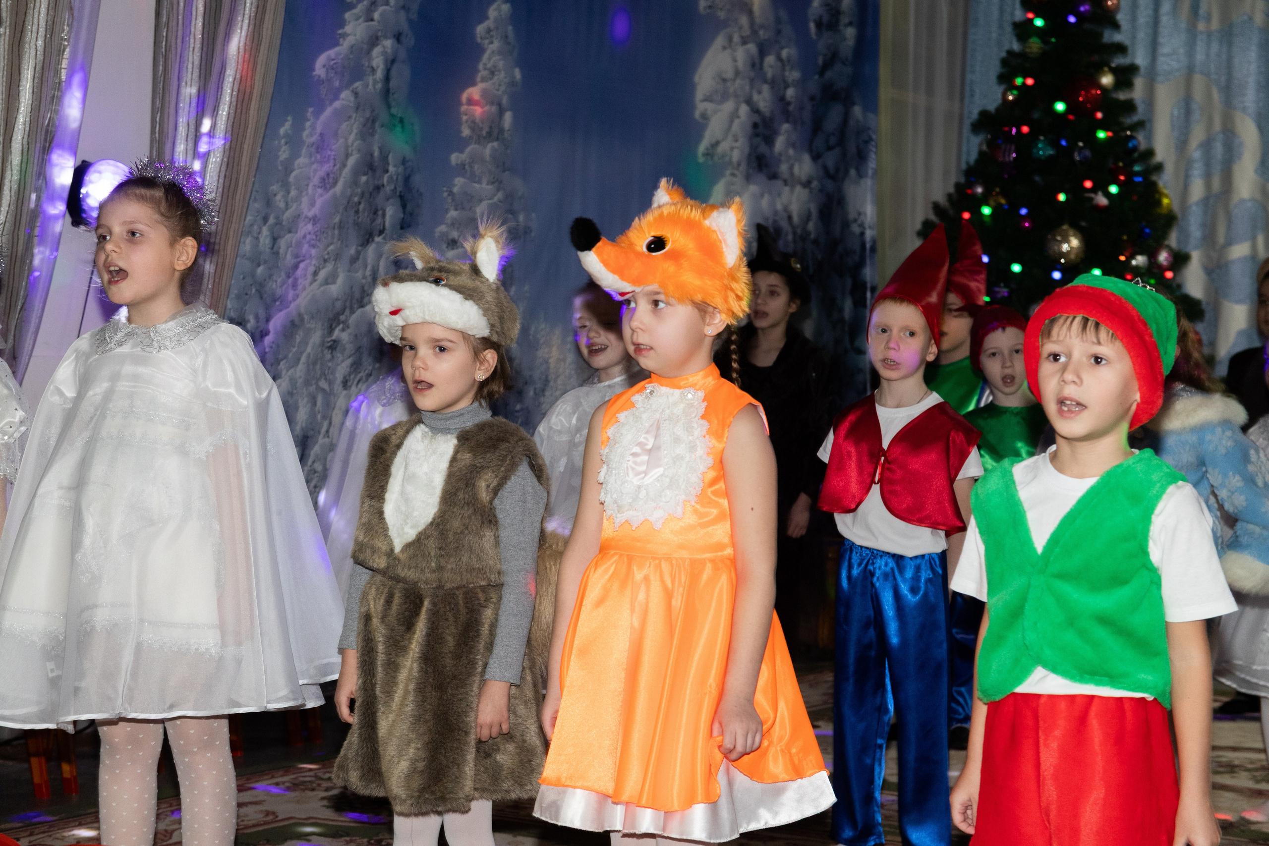 Новогодний утренник подготовительной группы. Индивидуальный и свадебный фотограф в Москве, Электростали и Туле Кадейкина Екатерина