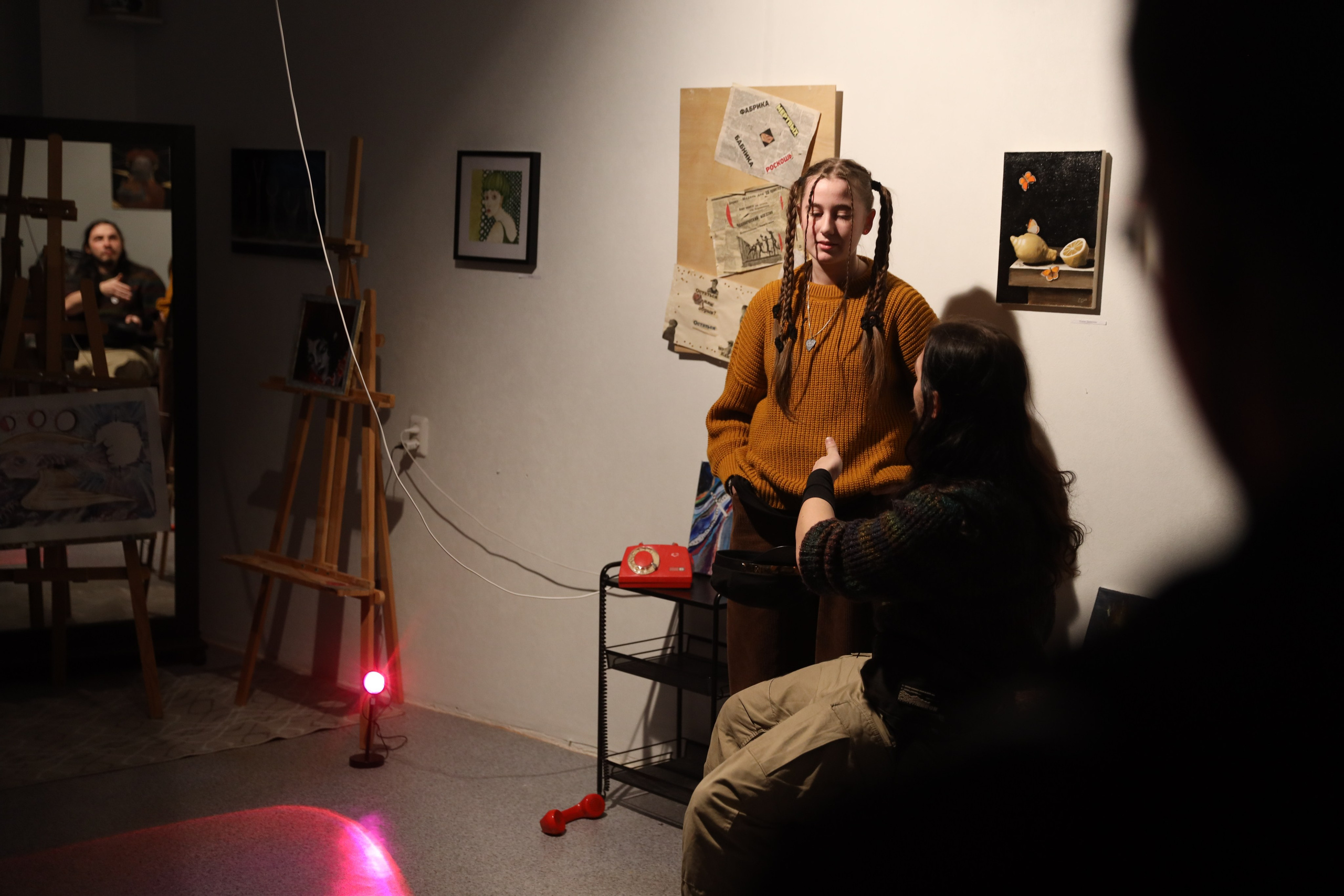 Выставка-перформанс. Творческое пространство в Санкт-Петербурге