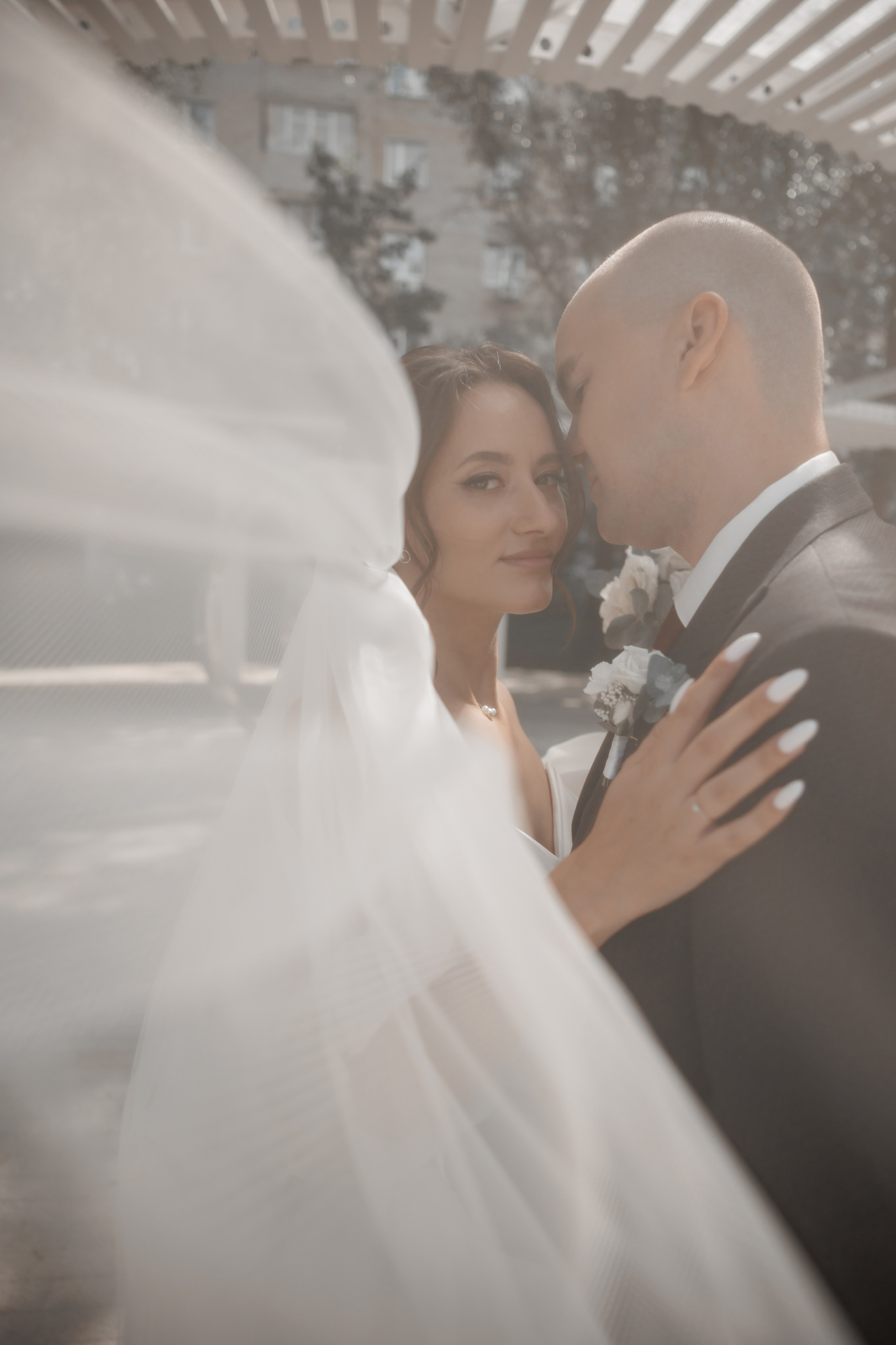 Полина и Дмитрий, загородный клуб «Барин», ЗАГС в г. Пушкино. Свадебный и репортажный фотограф (Москва, Королев и другие)