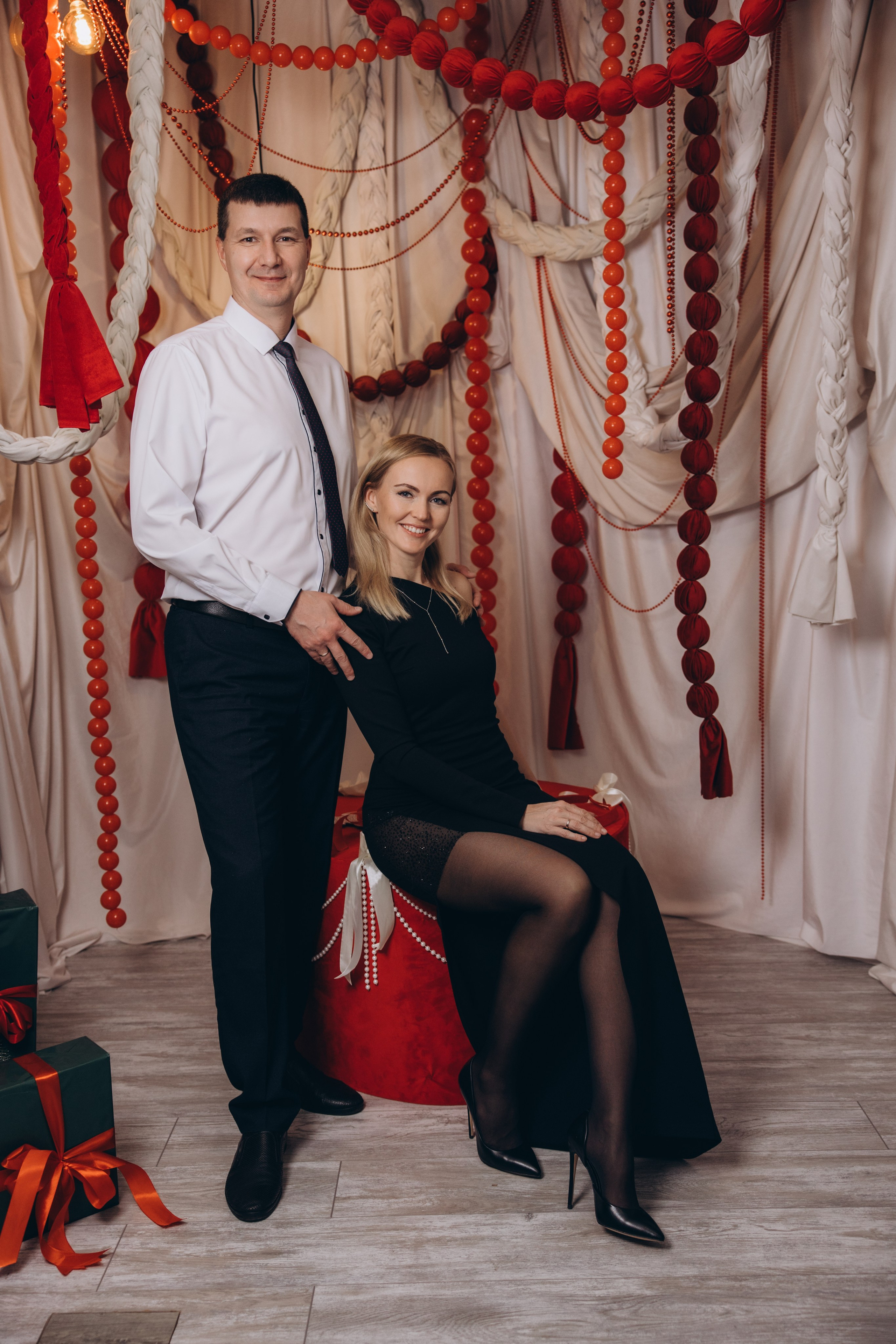 Новогодние истории в студии 8 этаж. Свадебный, семейный фотограф в Иркутске Светлана Макаричева