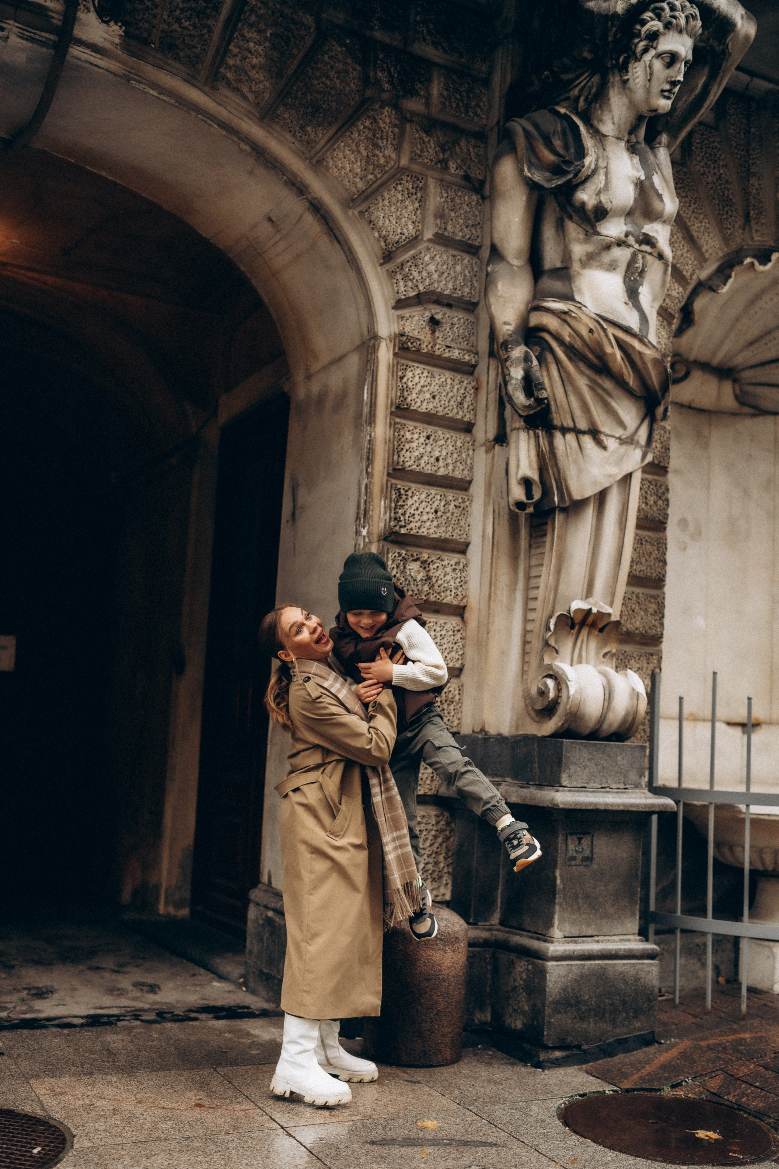 Осенняя семейная прогулка в центре Питера. Фотограф ПИТЕР СПБ Надежда Баранова