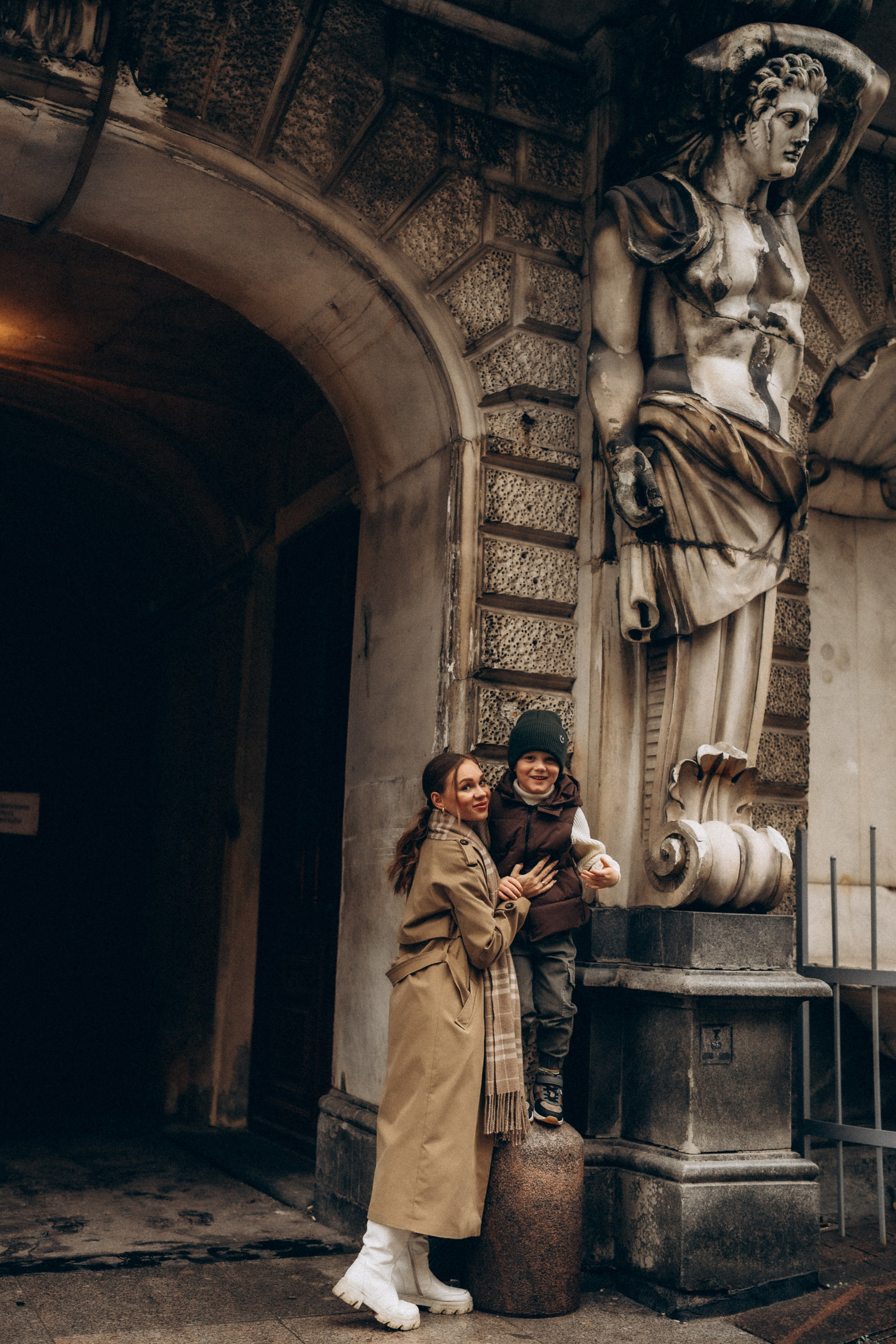 Осенняя семейная прогулка в центре Питера. Фотограф ПИТЕР СПБ Надежда Баранова