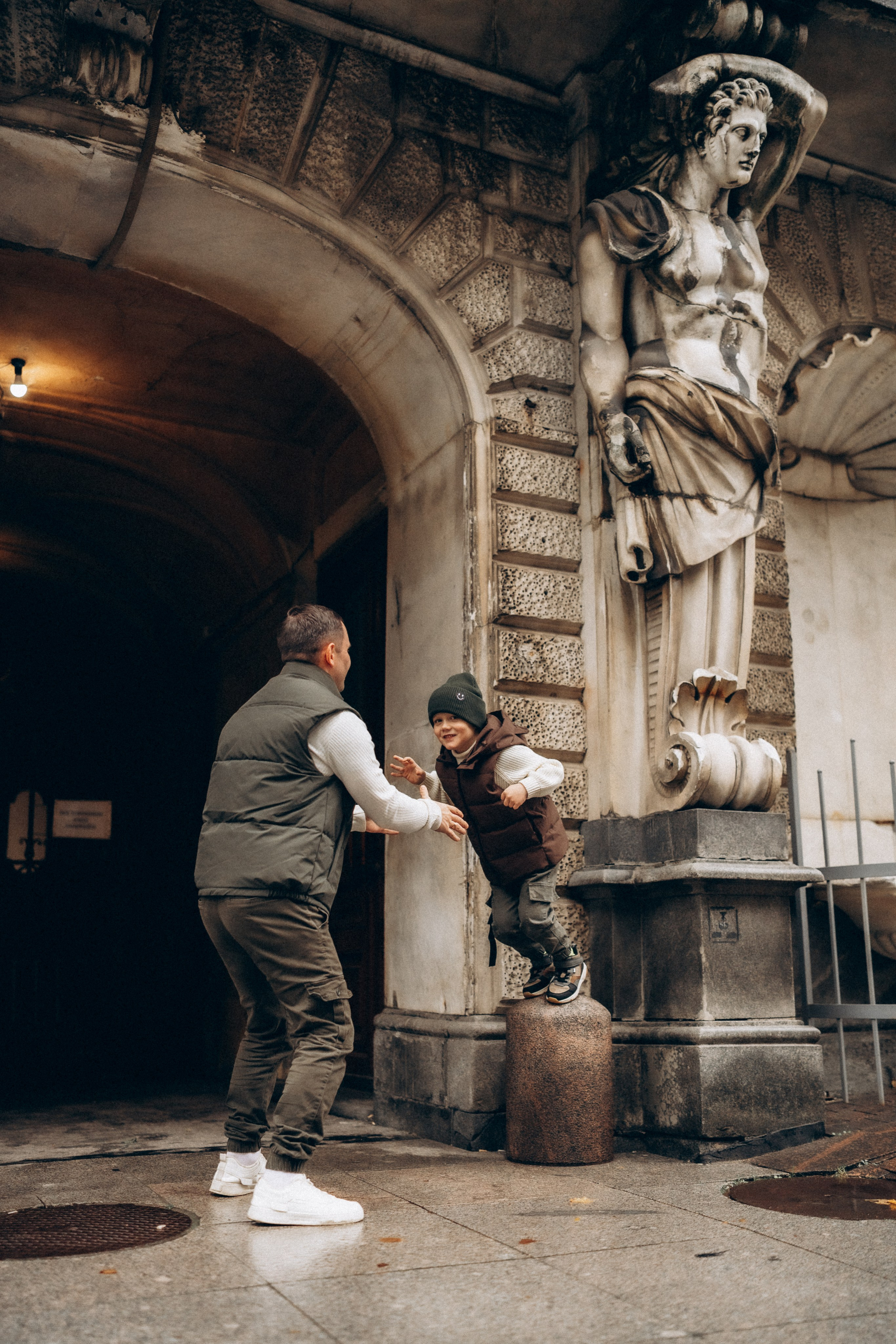 Осенняя семейная прогулка в центре Питера. Фотограф ПИТЕР СПБ Надежда Баранова