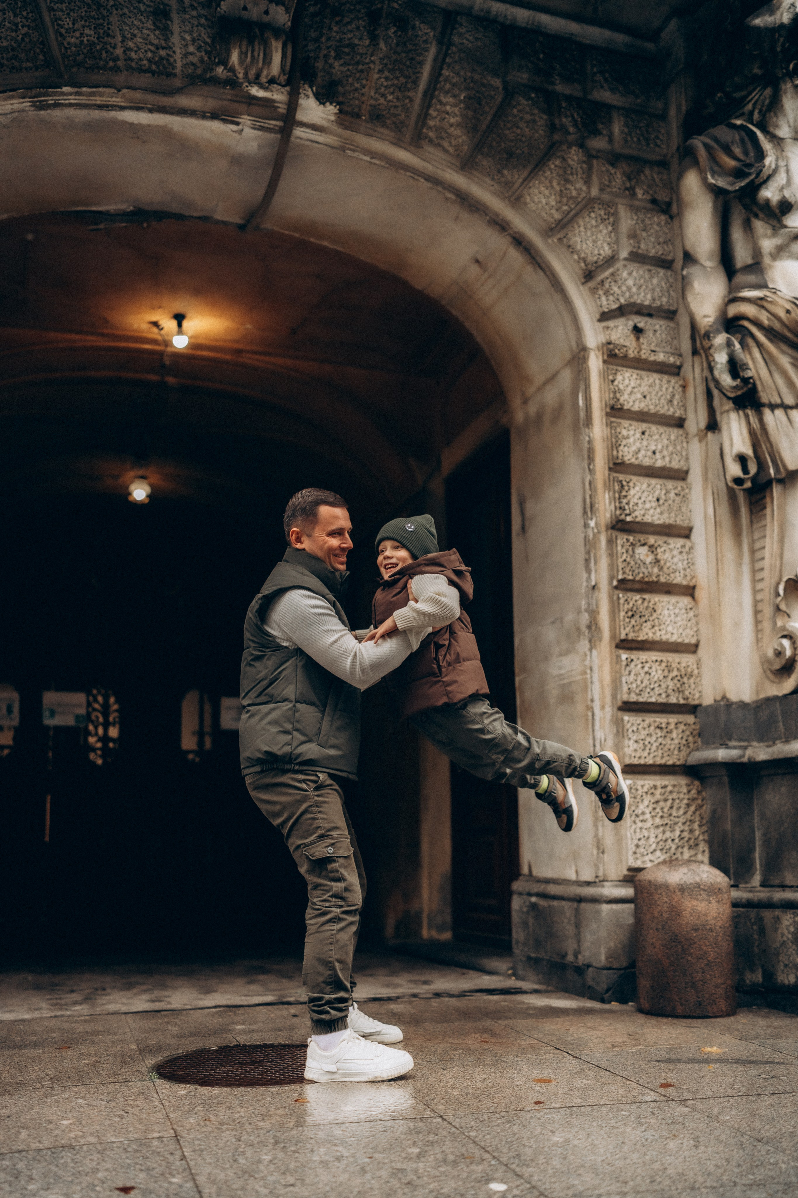 Осенняя семейная прогулка в центре Питера. Фотограф ПИТЕР СПБ Надежда Баранова
