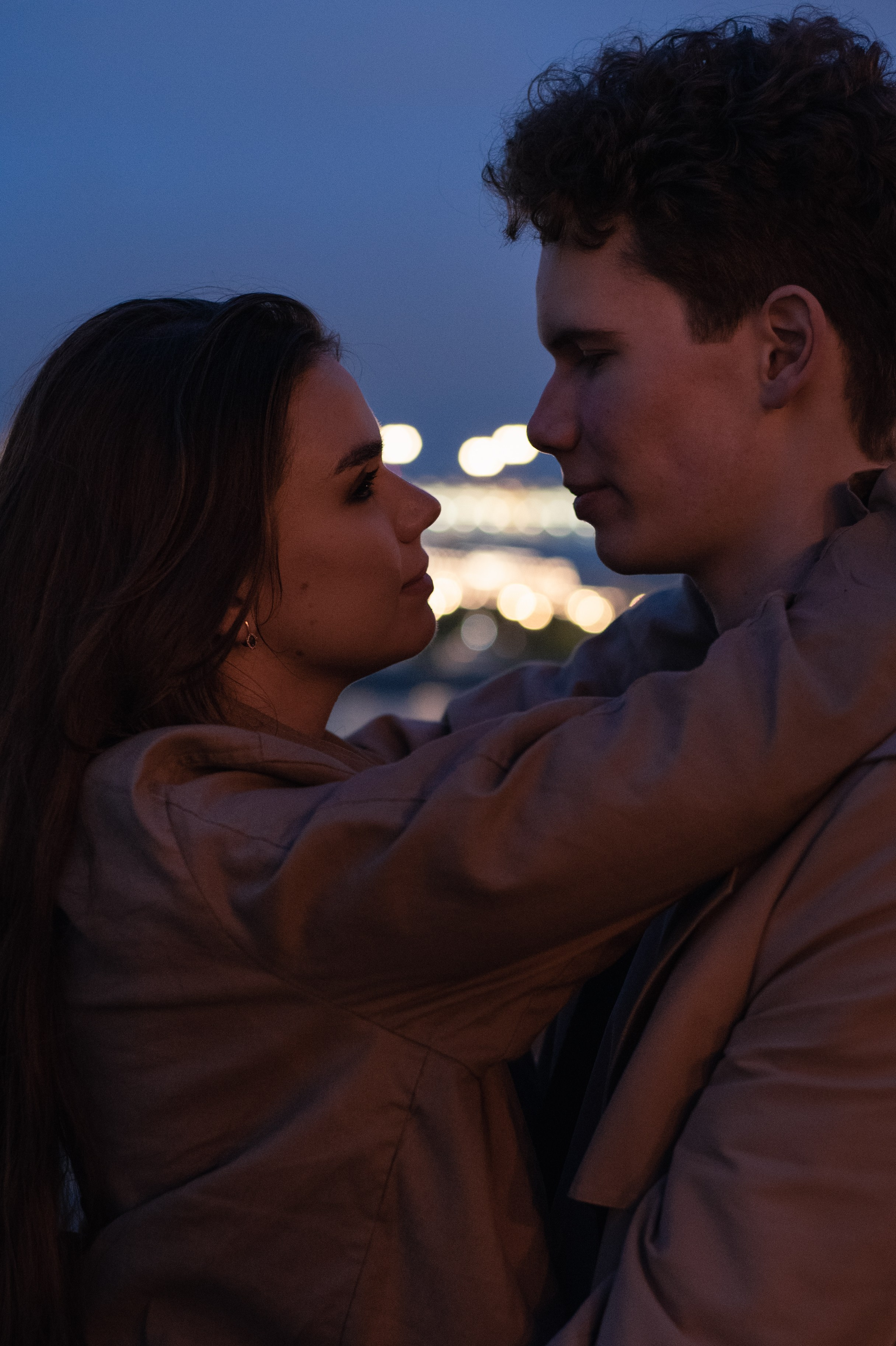 Love story на Стрелке. Семейный фотограф в Москве Анна Коропова