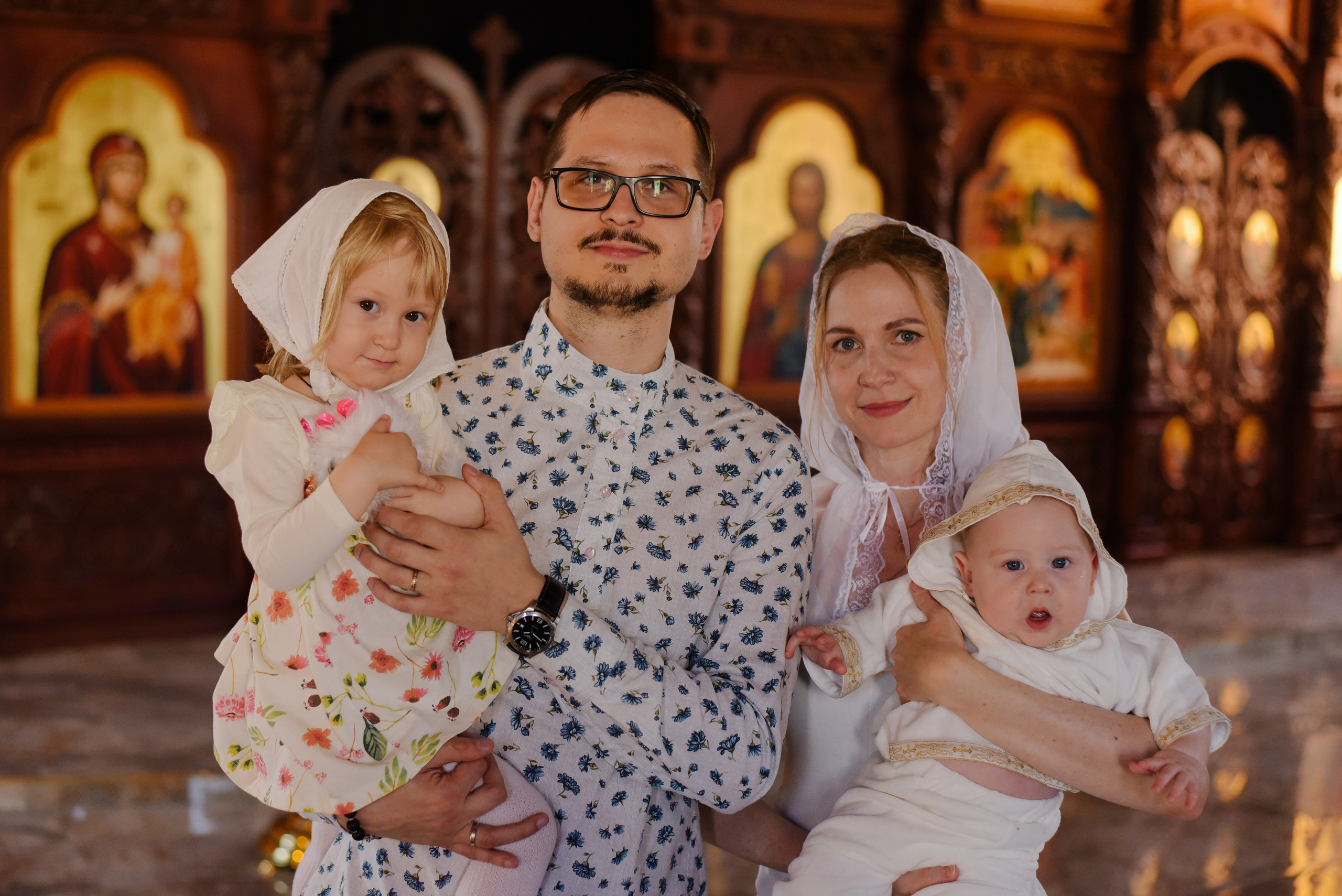 Крещение Михаил. Фотограф Лола Волна, город Москва