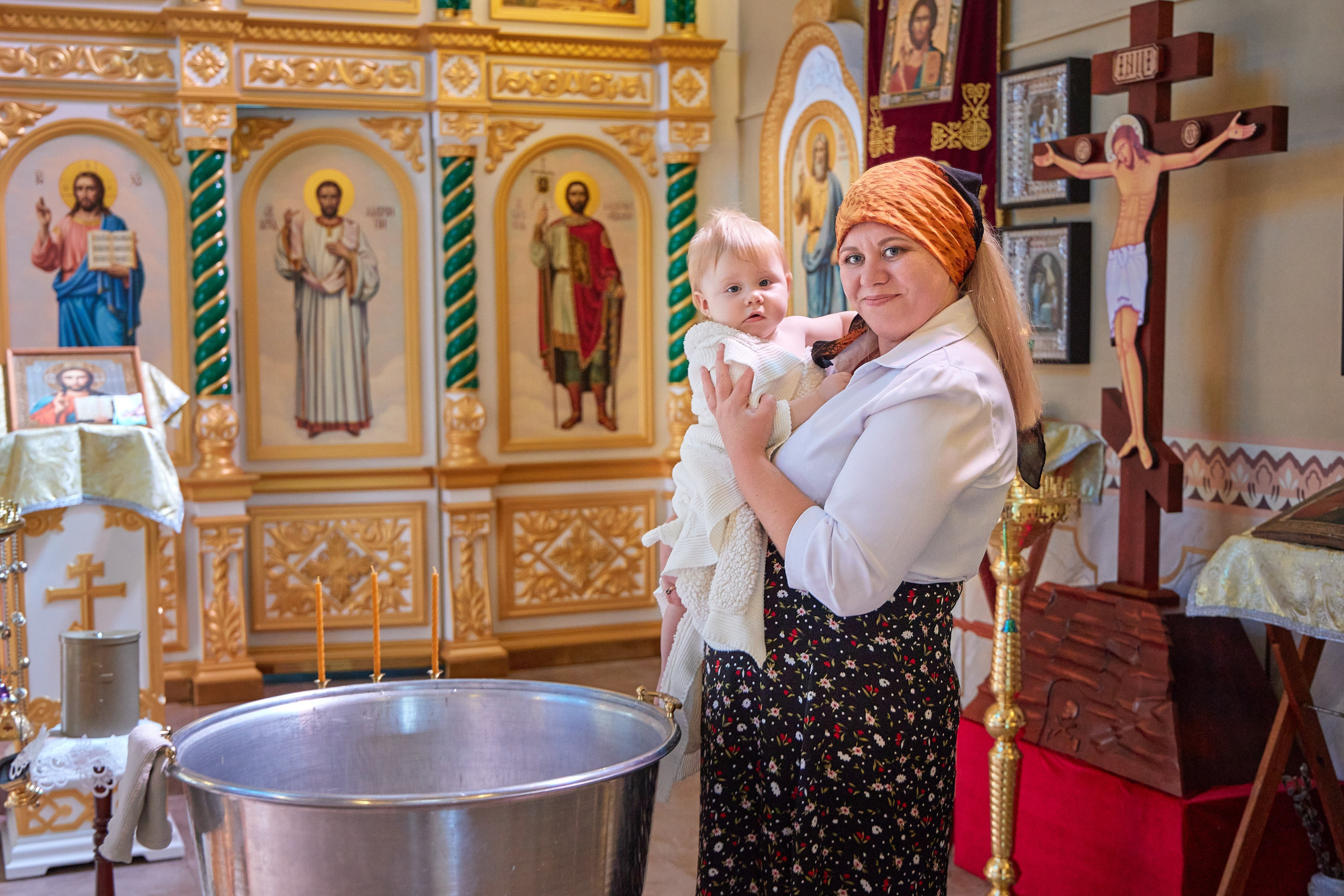 Фотосъемка Таинства Крещения