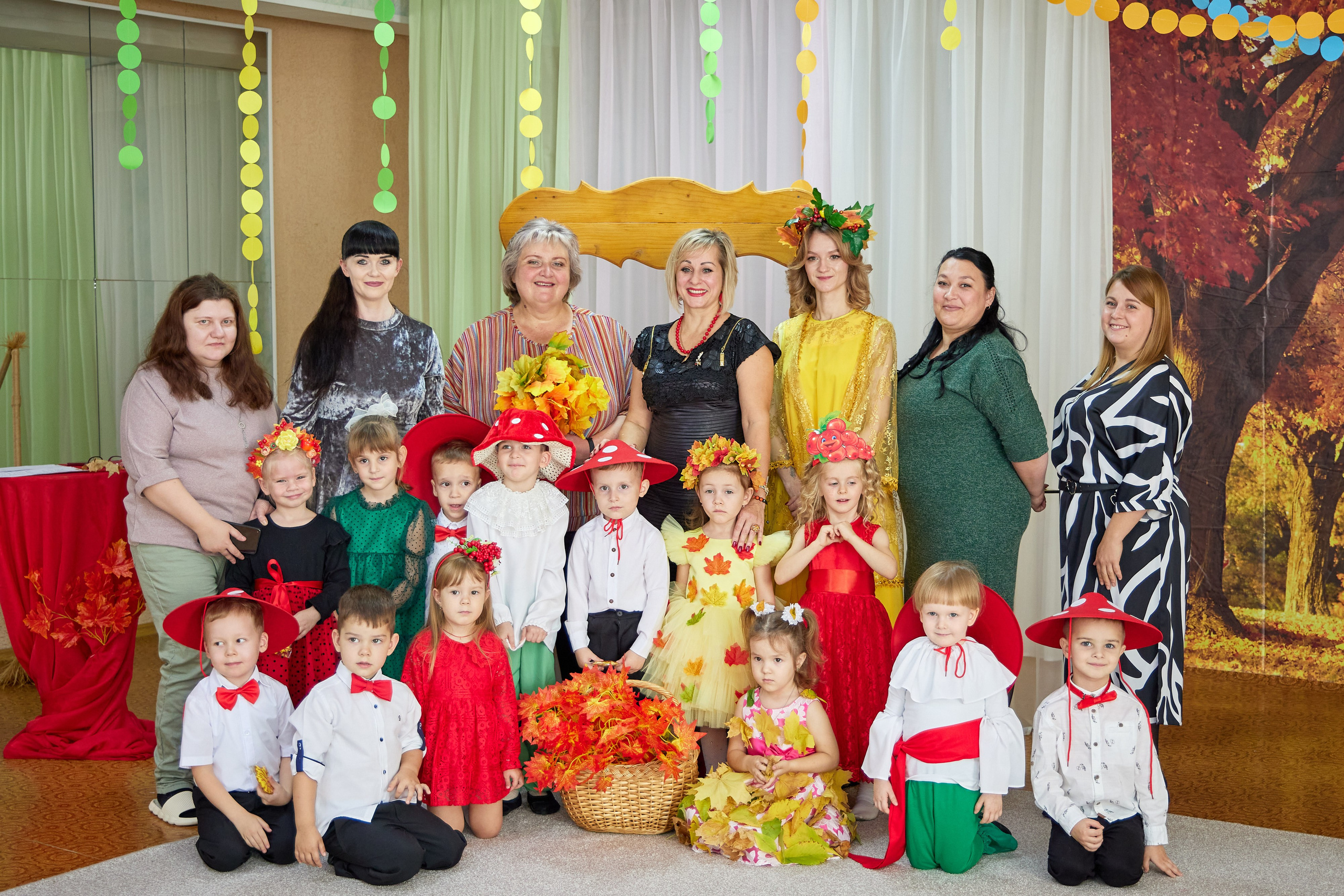 Фотосъемка утренников в детских садах