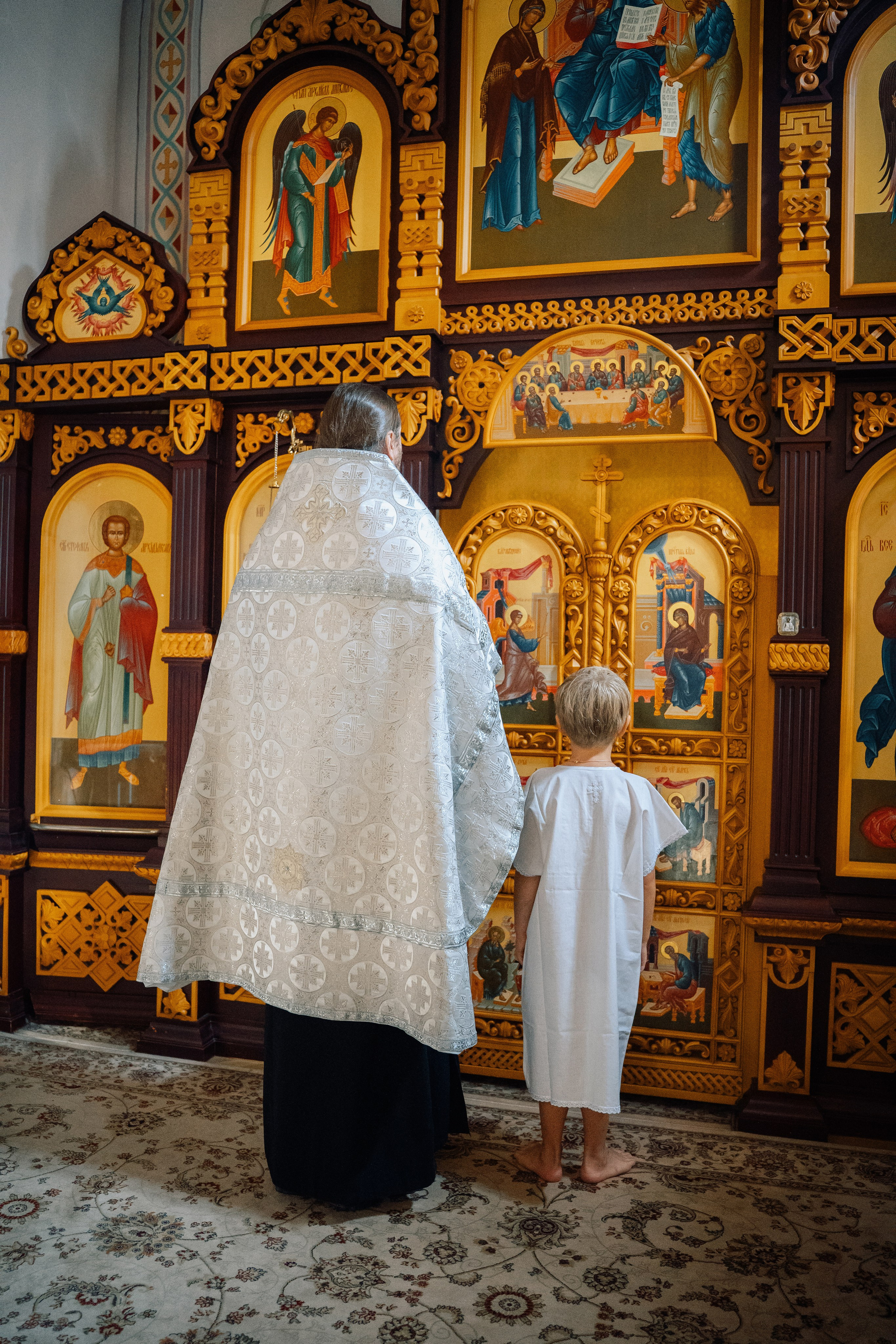 Крещение Марка. Фотограф Казакова Анастасия