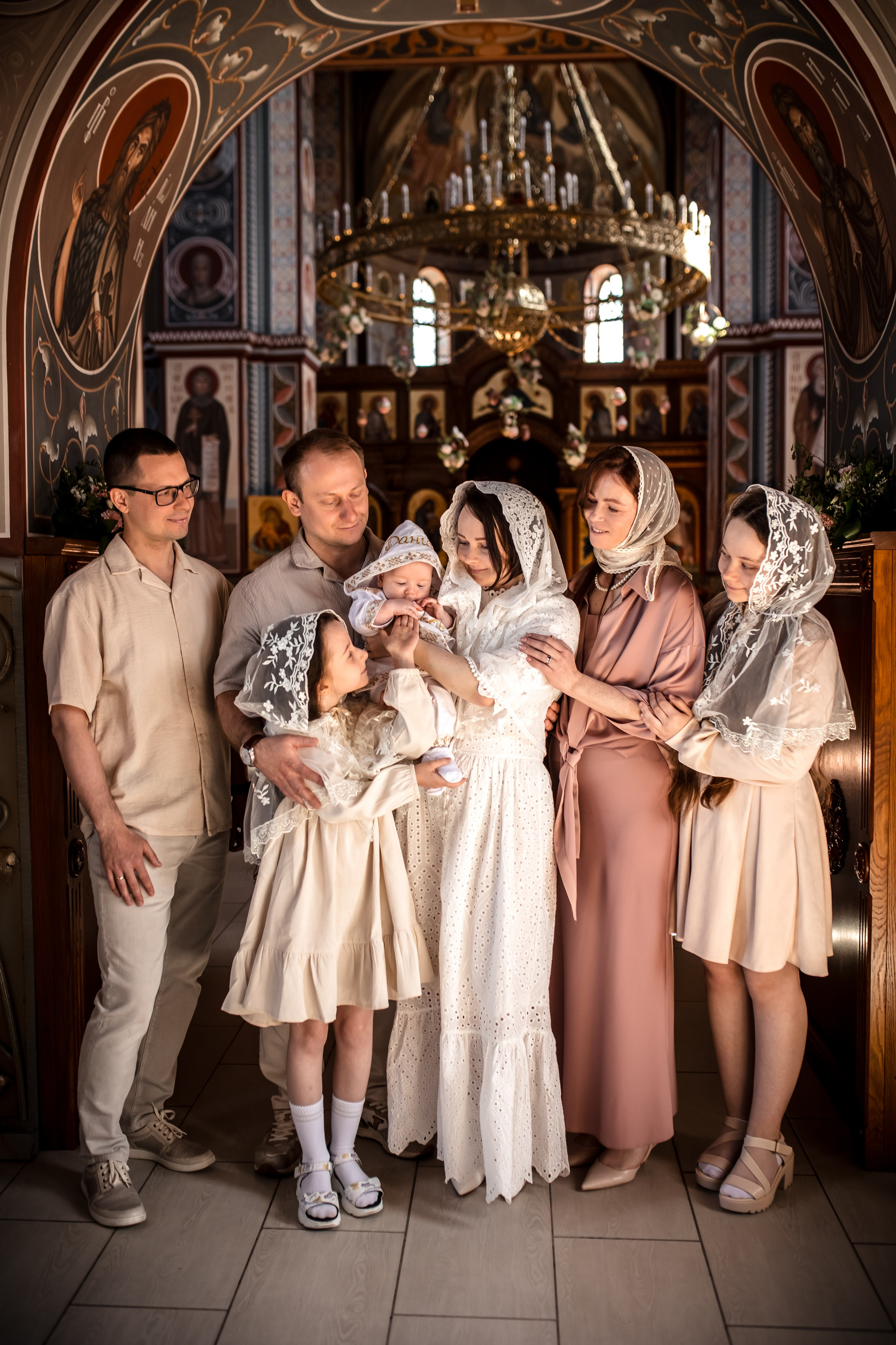 Крещение Даниила. Семейный фотограф в Бресте Наталья Постоялко
