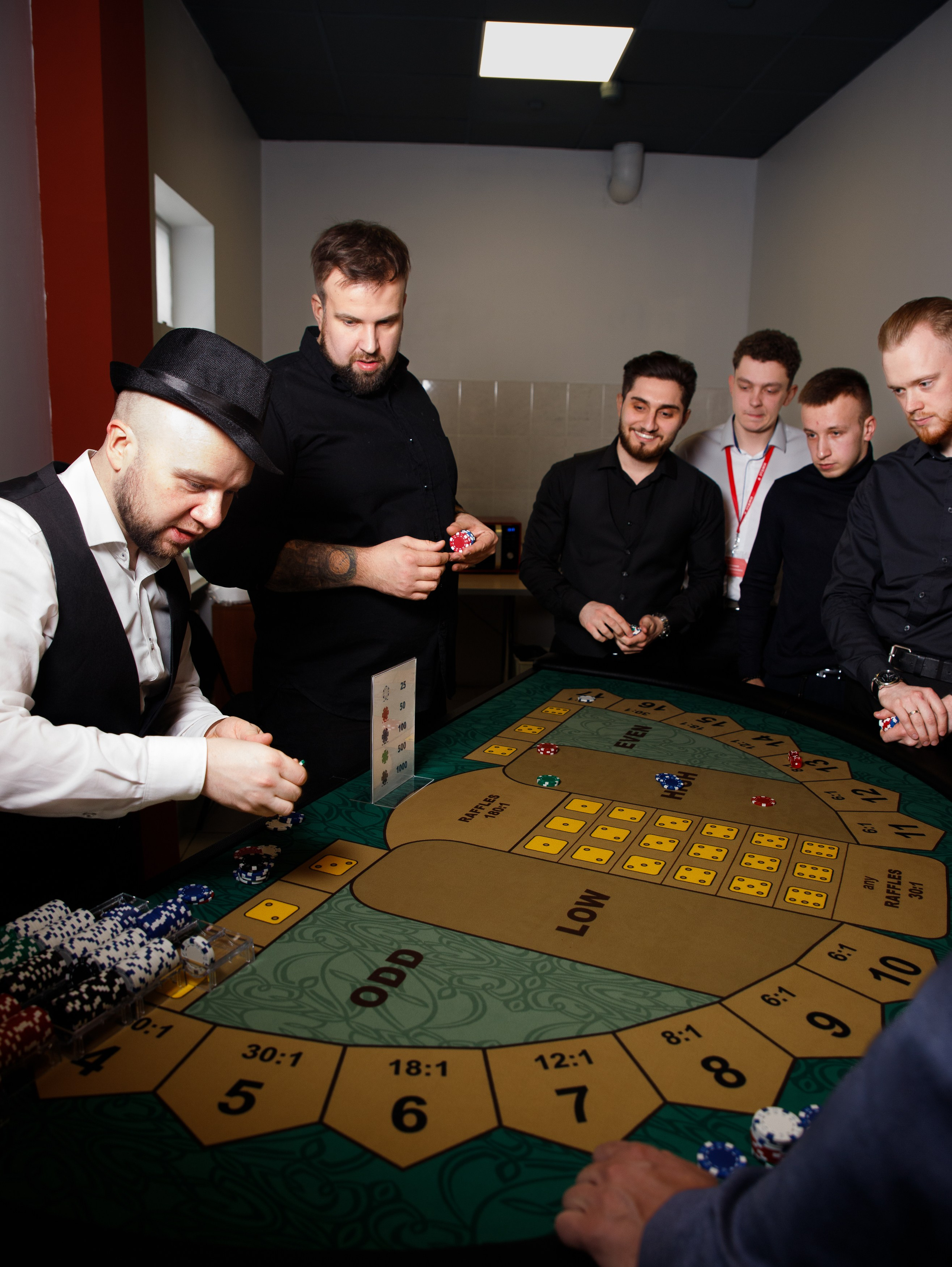 Выездное казино. Корпоратив. Фотограф Кирилл Тримаскин