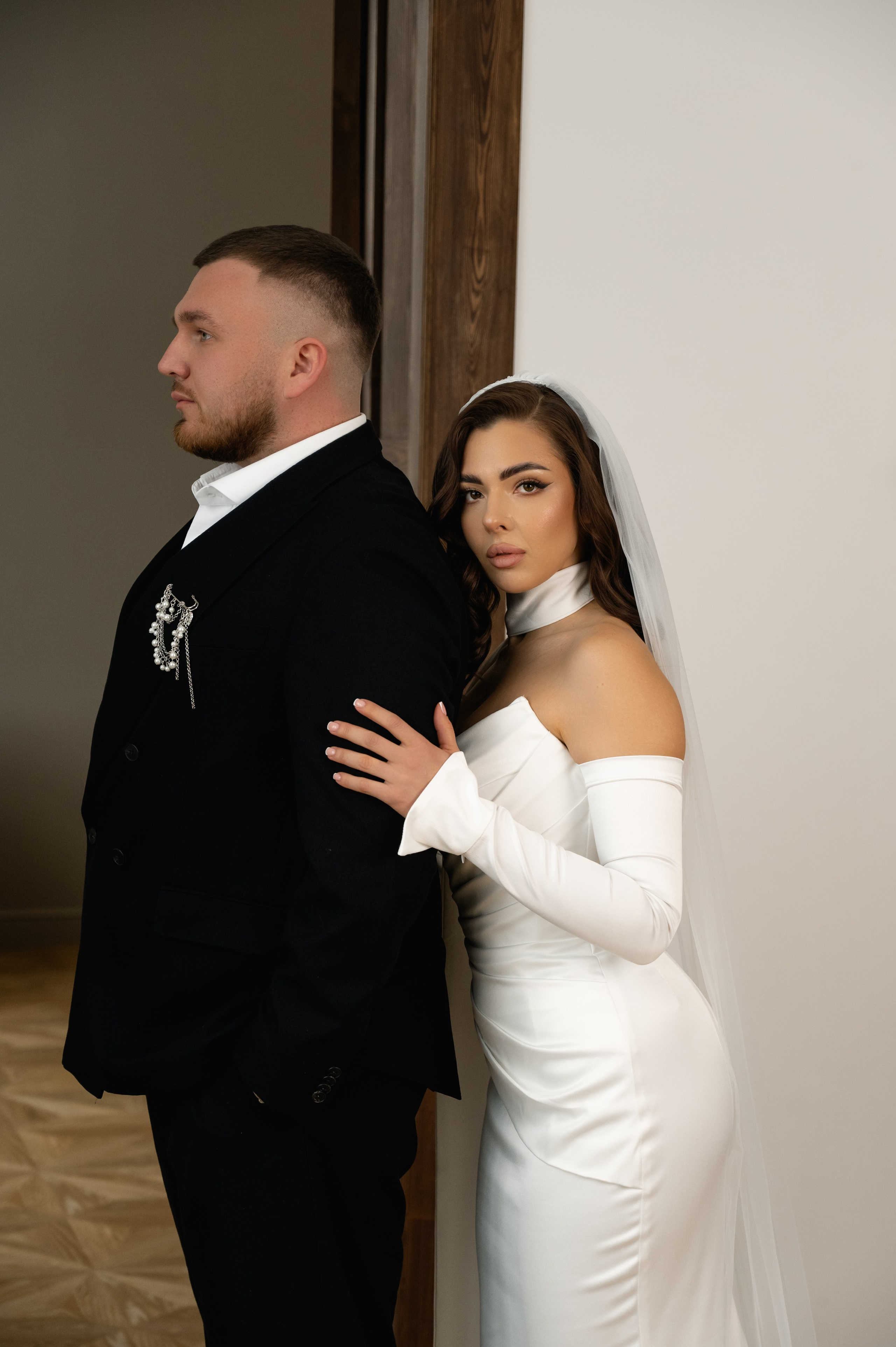 Свадебная фотосессия в студии. Свадебный и семейный фотограф в Краснодаре Алина Мельник