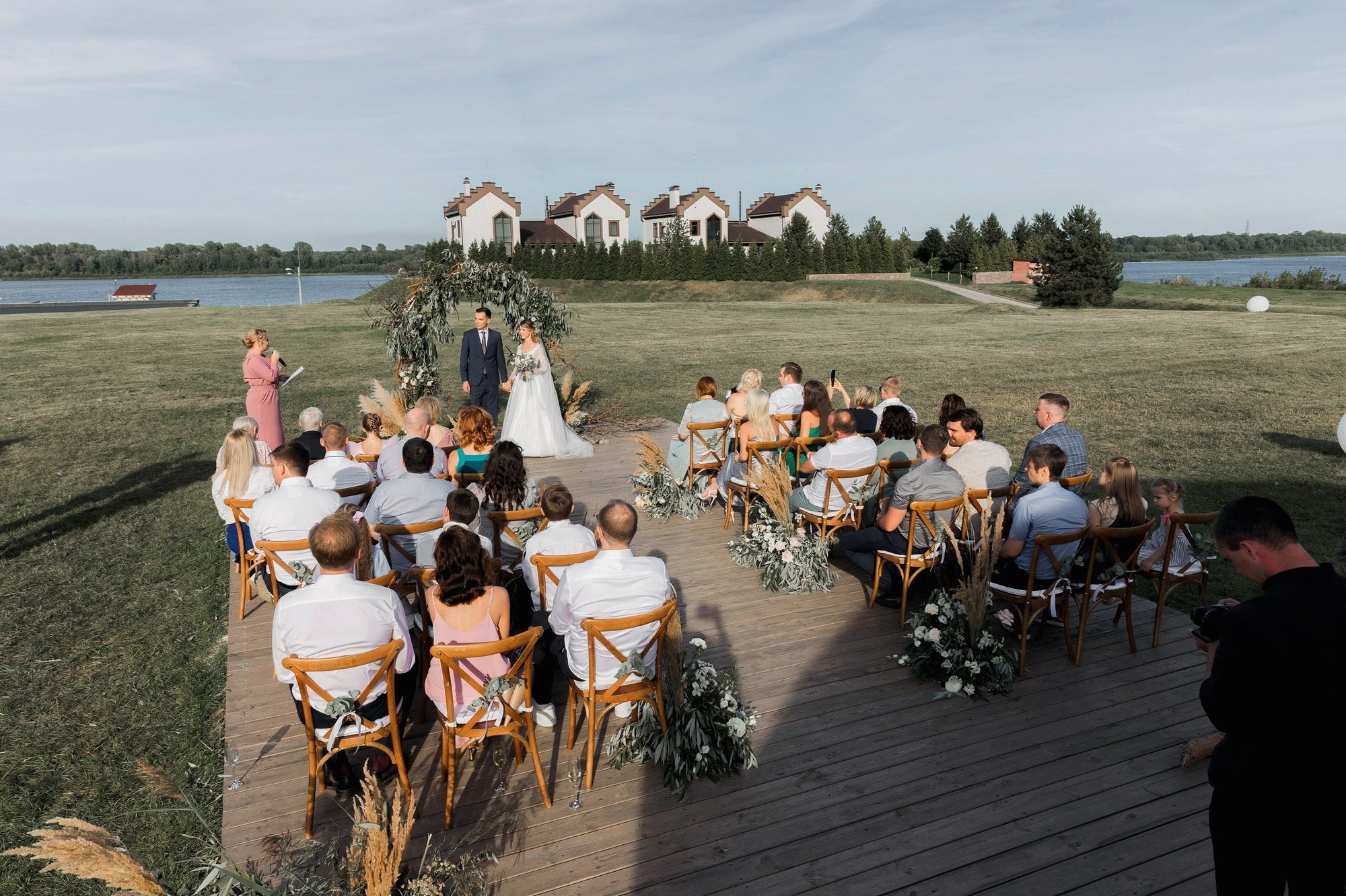 Свадьба на природе. Свадебный фотограф в Нижнем Новгороде и Москве Сергей Воробьев