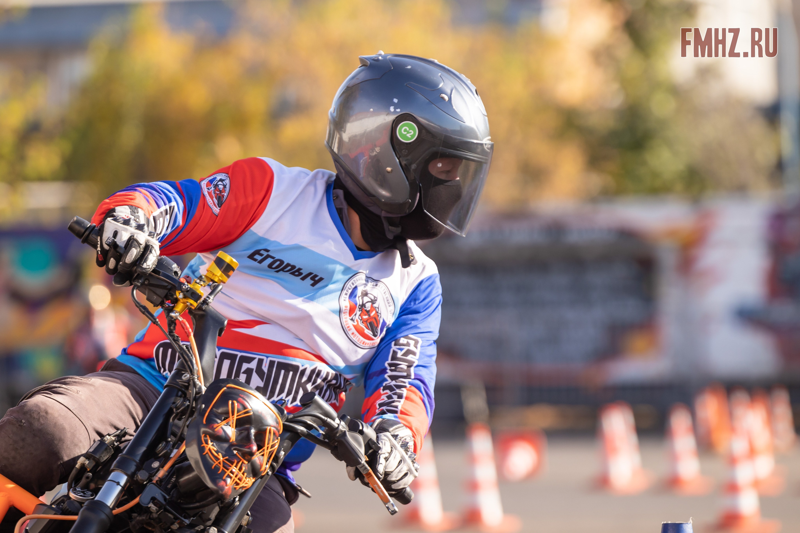 Соревнования по мотоджимхане на площадке Мосгортранс 15.09.2024. Фотограф Владимир Охрименко