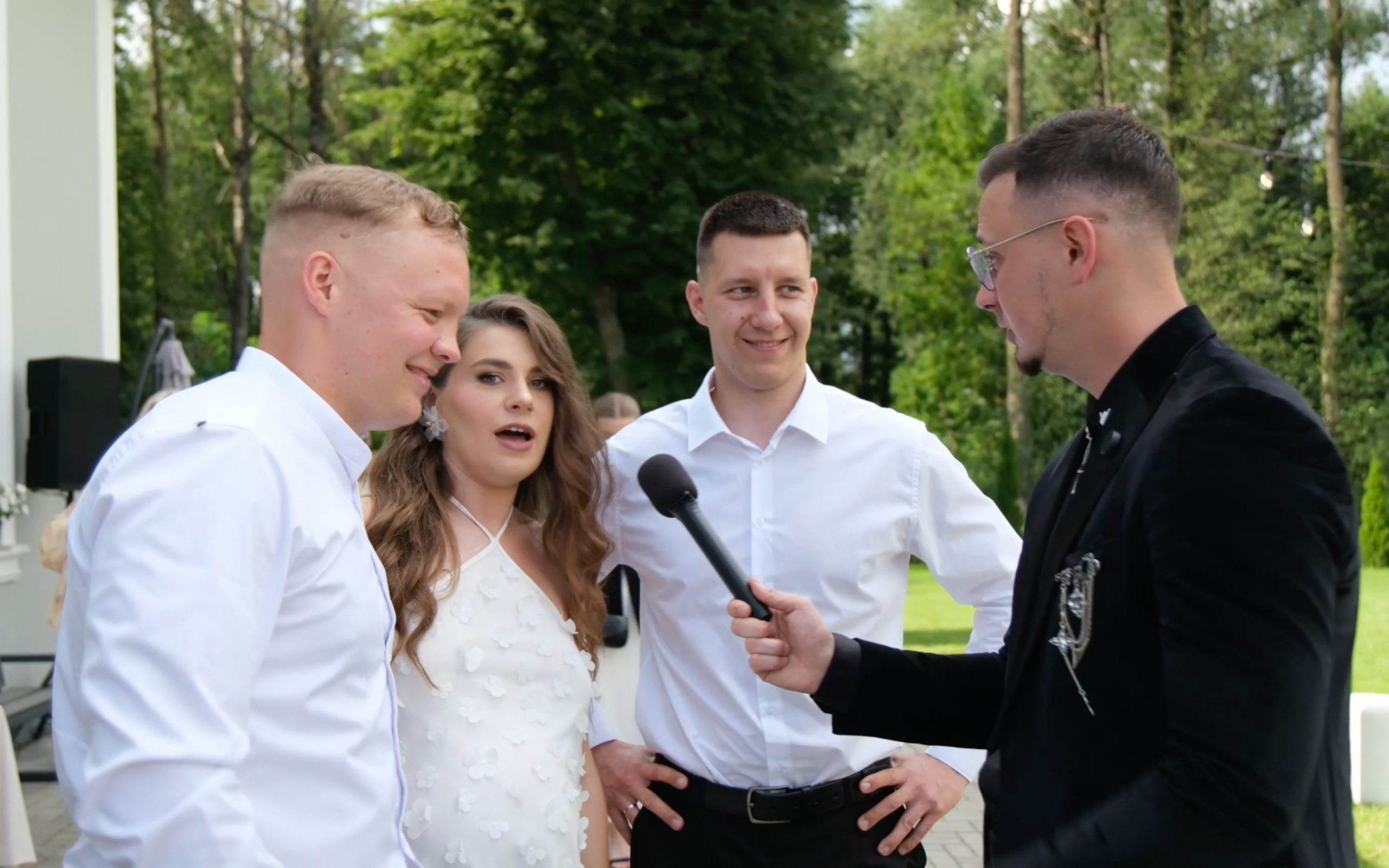 Свадебное SDE интервью в Вилла Софи. Репортажный видеограф Илья Сухоносиик