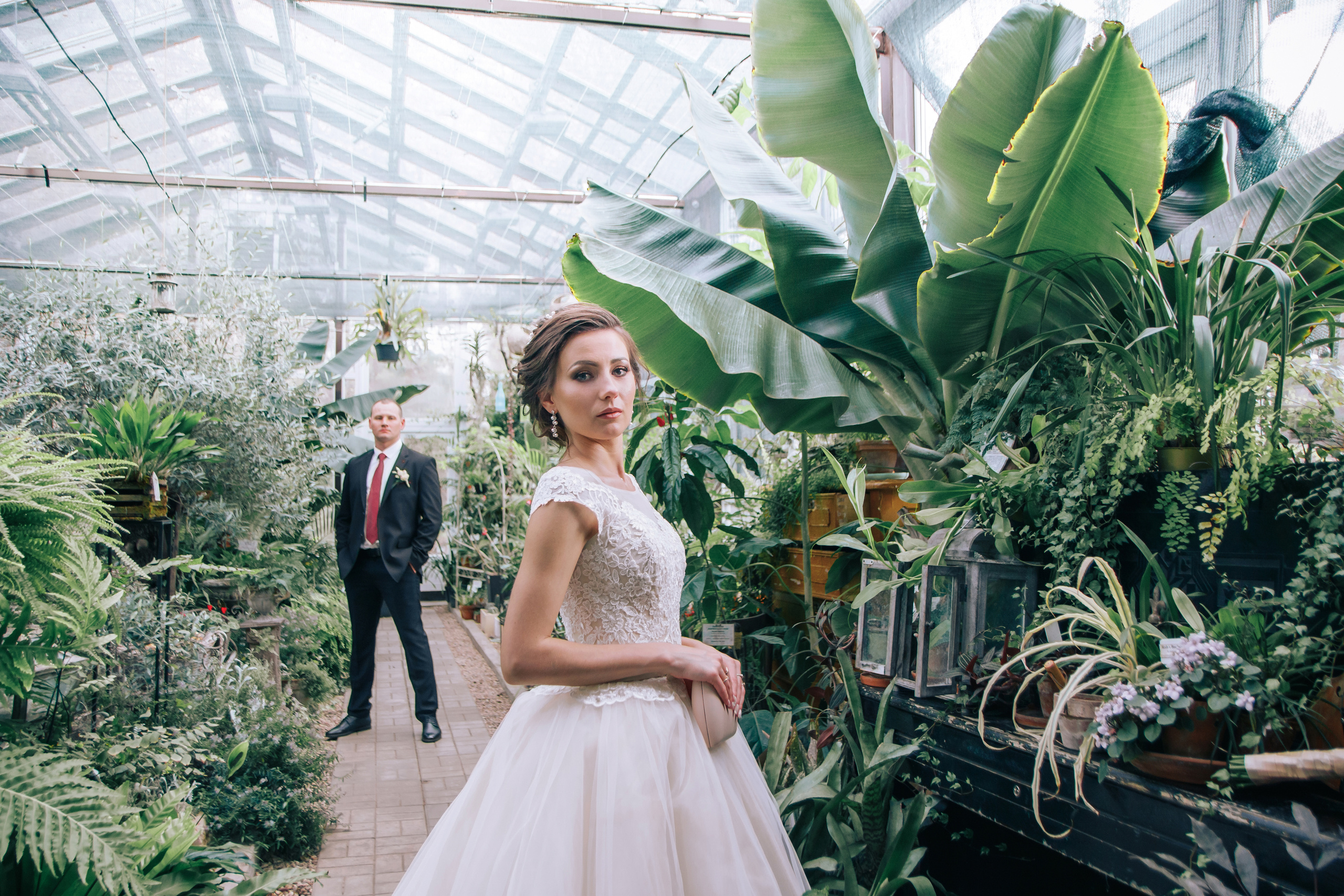 Свадебная фотосессия в ботаническом саду. Светлана Иванова - профессиональный фотограф